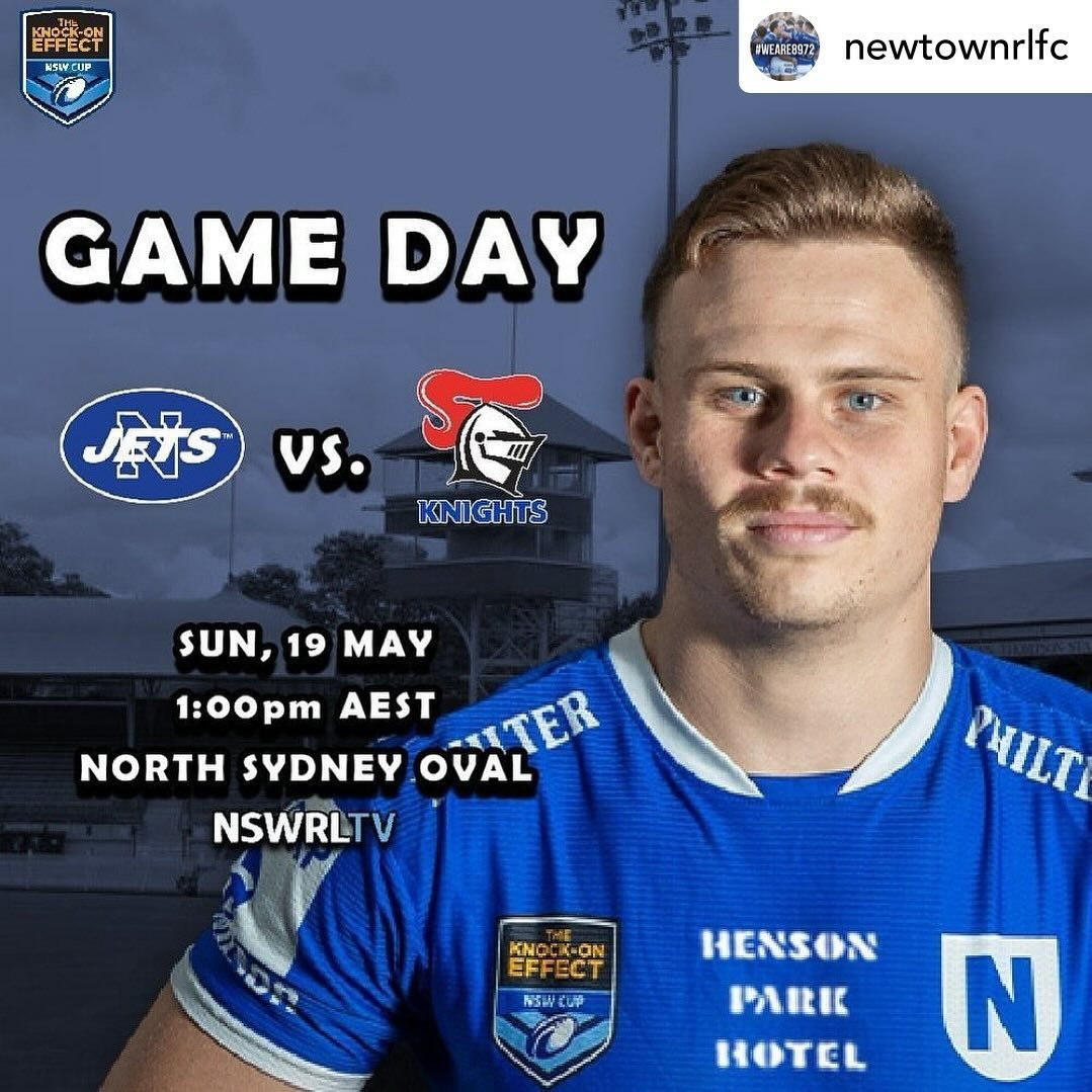 IT&rsquo;S GAME DAY!!

See you at North Sydney Oval today to support the mighty Newtown Jets!

It&rsquo;s @beerfootyfood so we&rsquo;ll be slinging tins of your faves all day, including our winter warmers Stout, Red and Old Ale. 

#seductivelybeer #p