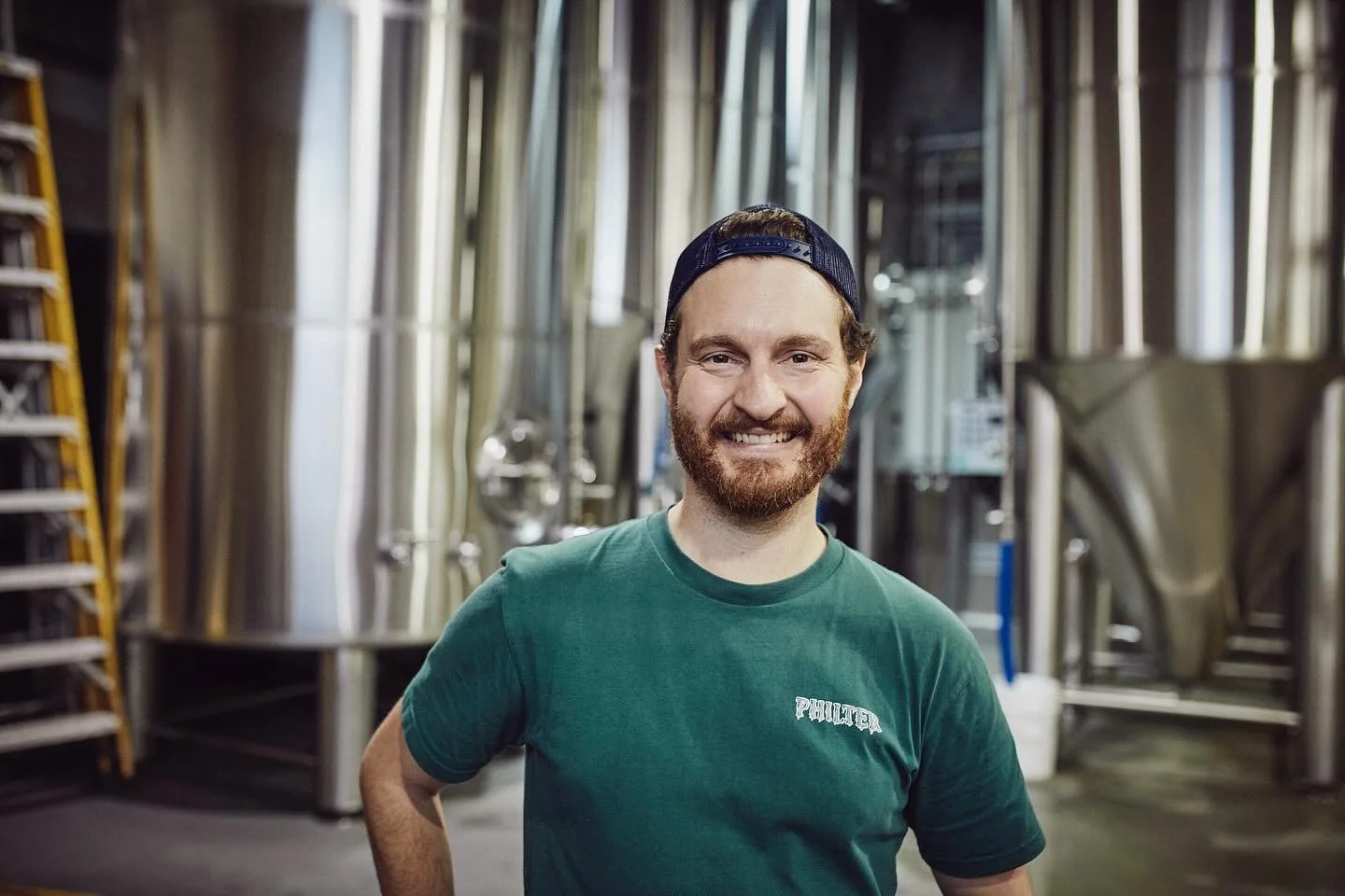 PHILTER PHRIDAY BEERS WITH … MAX!
This is Max - he’s our ever upbeat, smiley legend of a Head Brewer. Since Max took the helm and stole our hearts in 2022, he’s been behind some of our best beers (his fave is last year’s W
