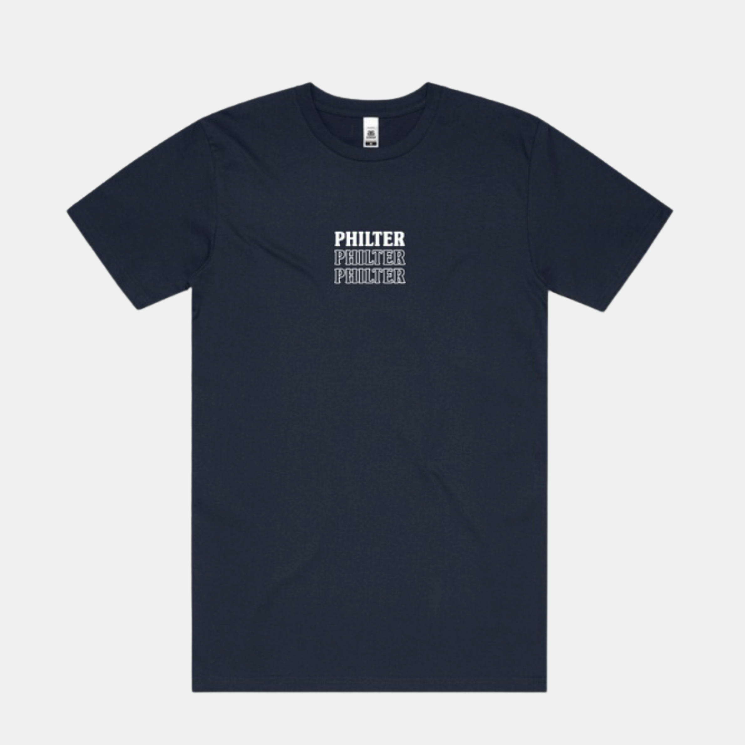 Seduced Tee - Front - Navy.png