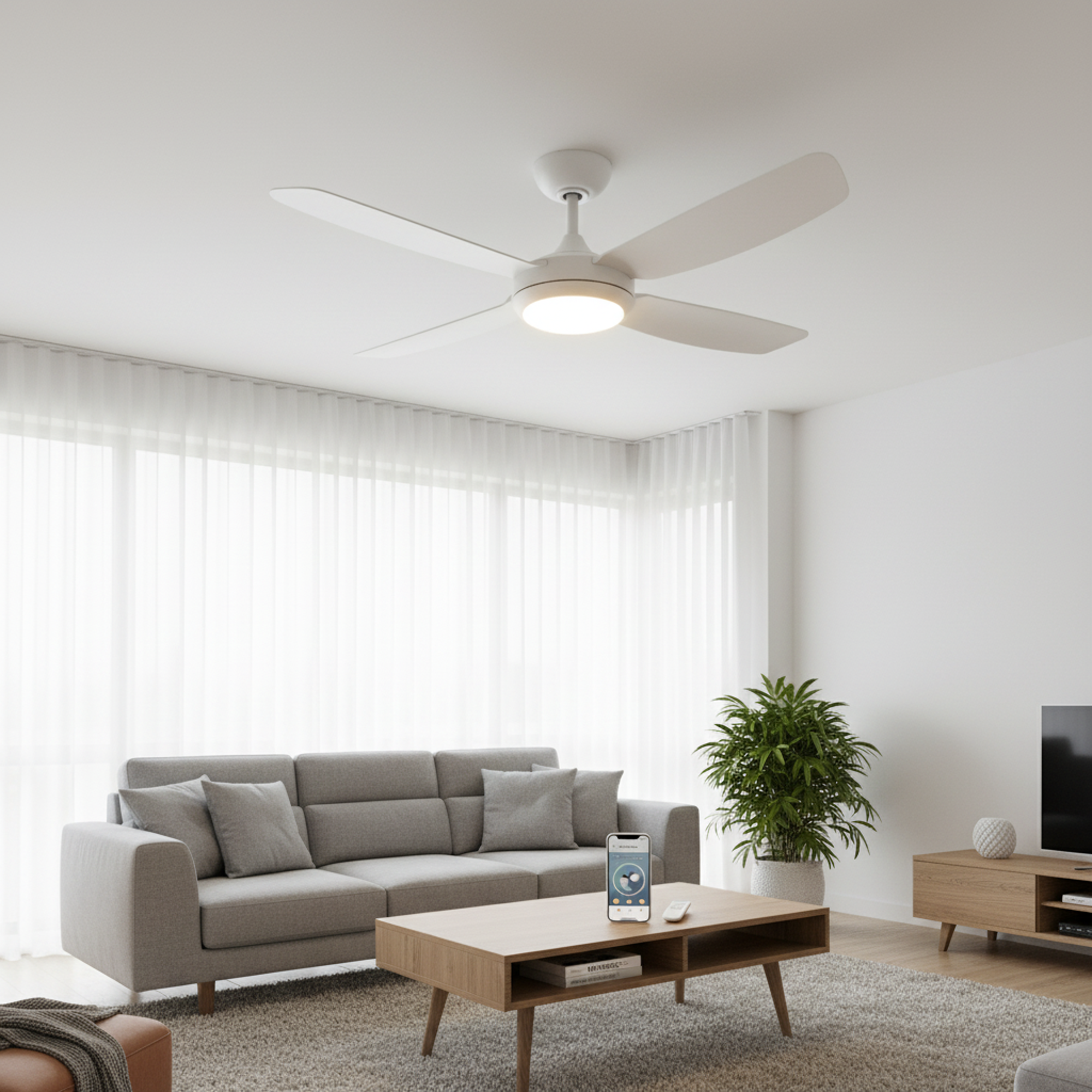 Cumulus DC LED White light Livingroom3.png