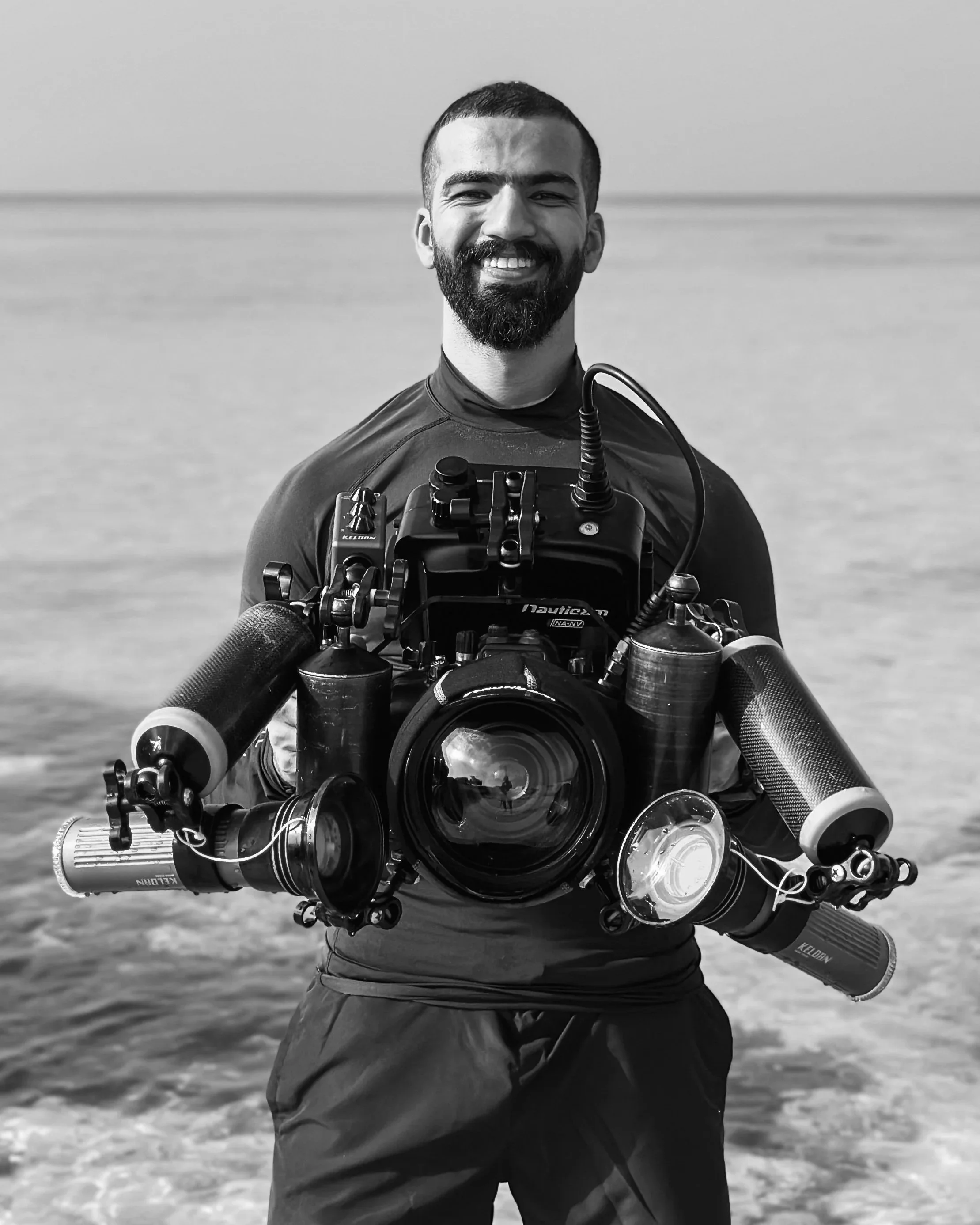 Ammar Khan KSA Underwater Camera Operator, Red Sea, KSA, Saudi Arabia