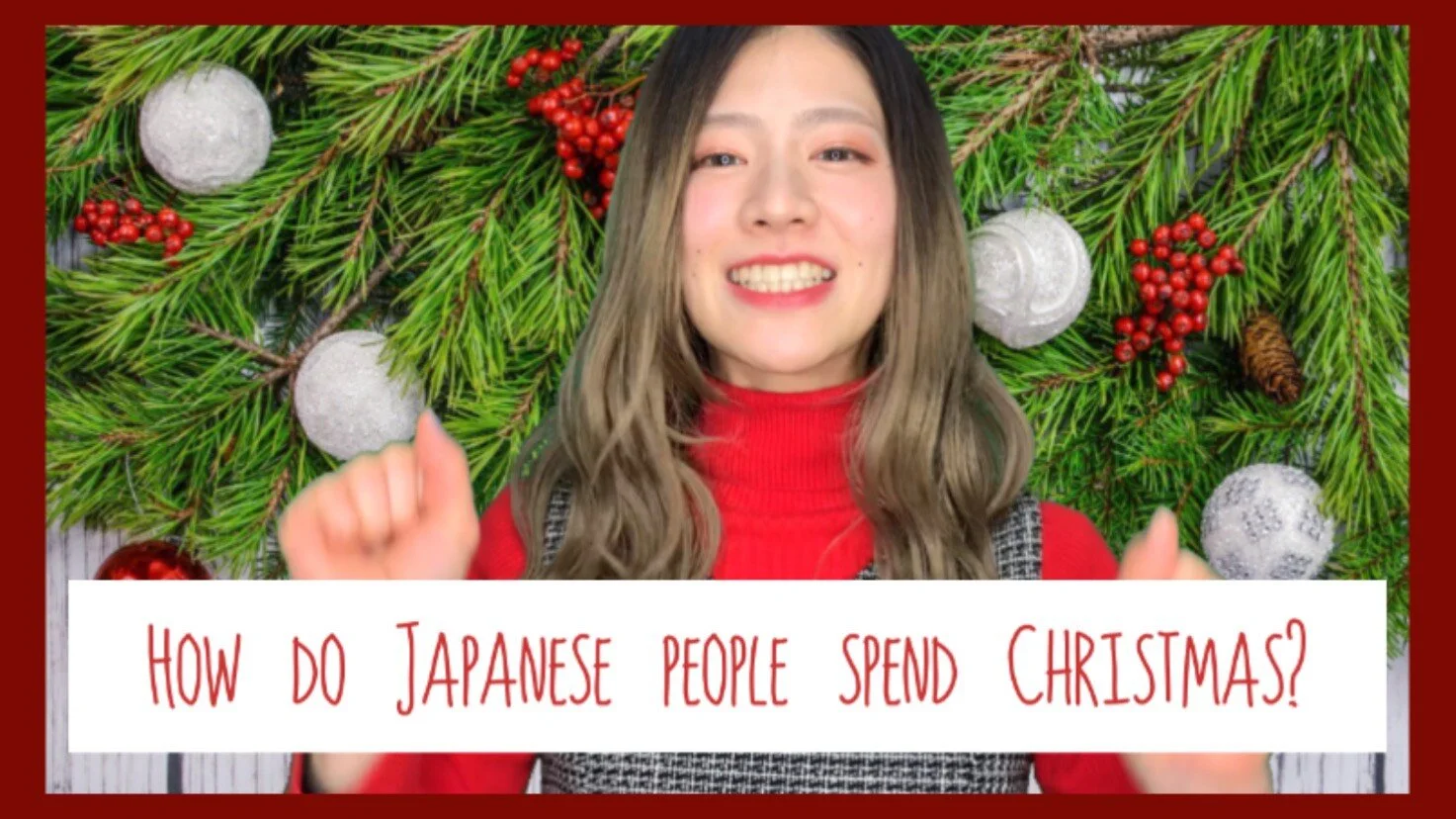 【English Captions】How do Japanese people spend Christmas?【メリクリ】