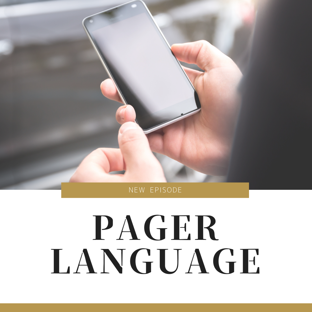 75_Pager language_ポケベル語(ご)