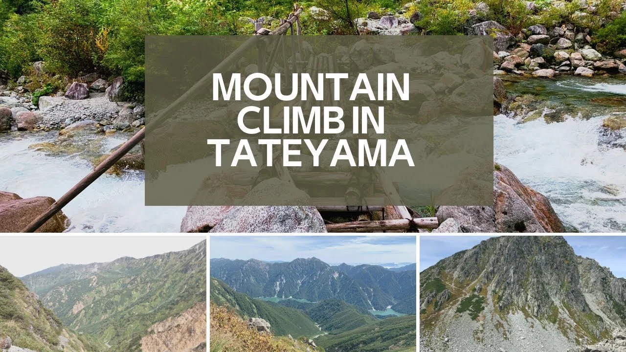Vlog at Tateyama mountain range