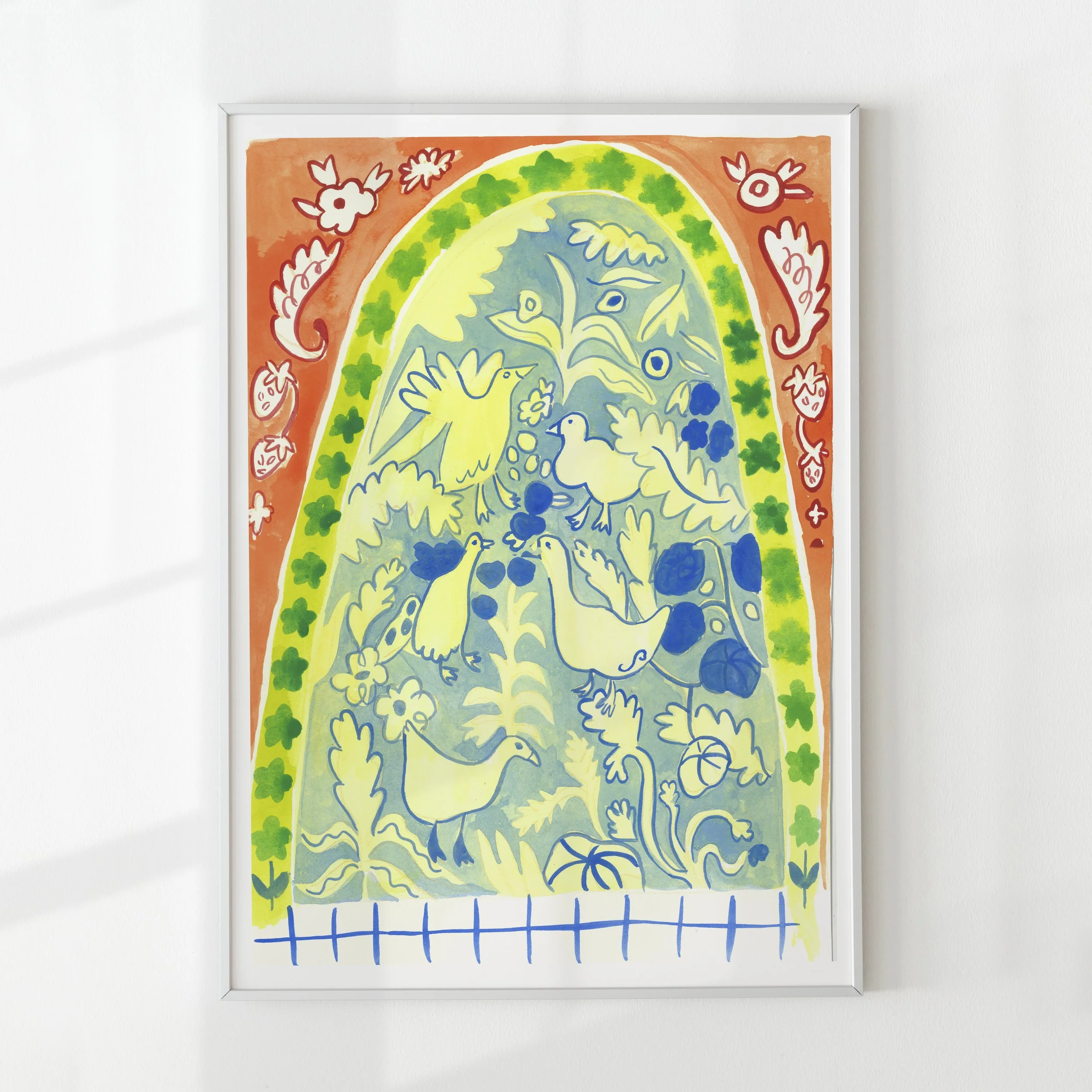 Spain Windows- Original Artwork