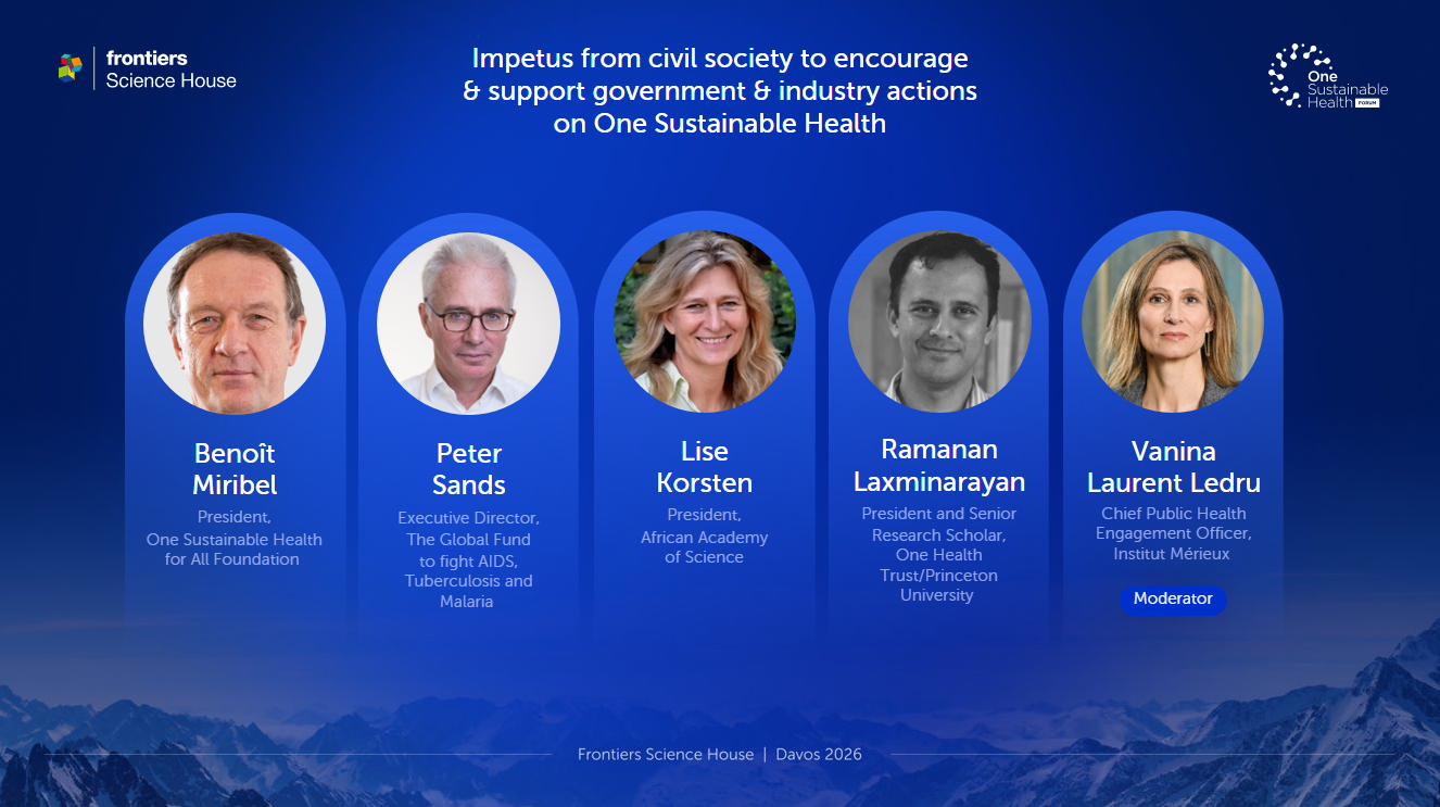 Championing One Sustainable Health for global resilience
