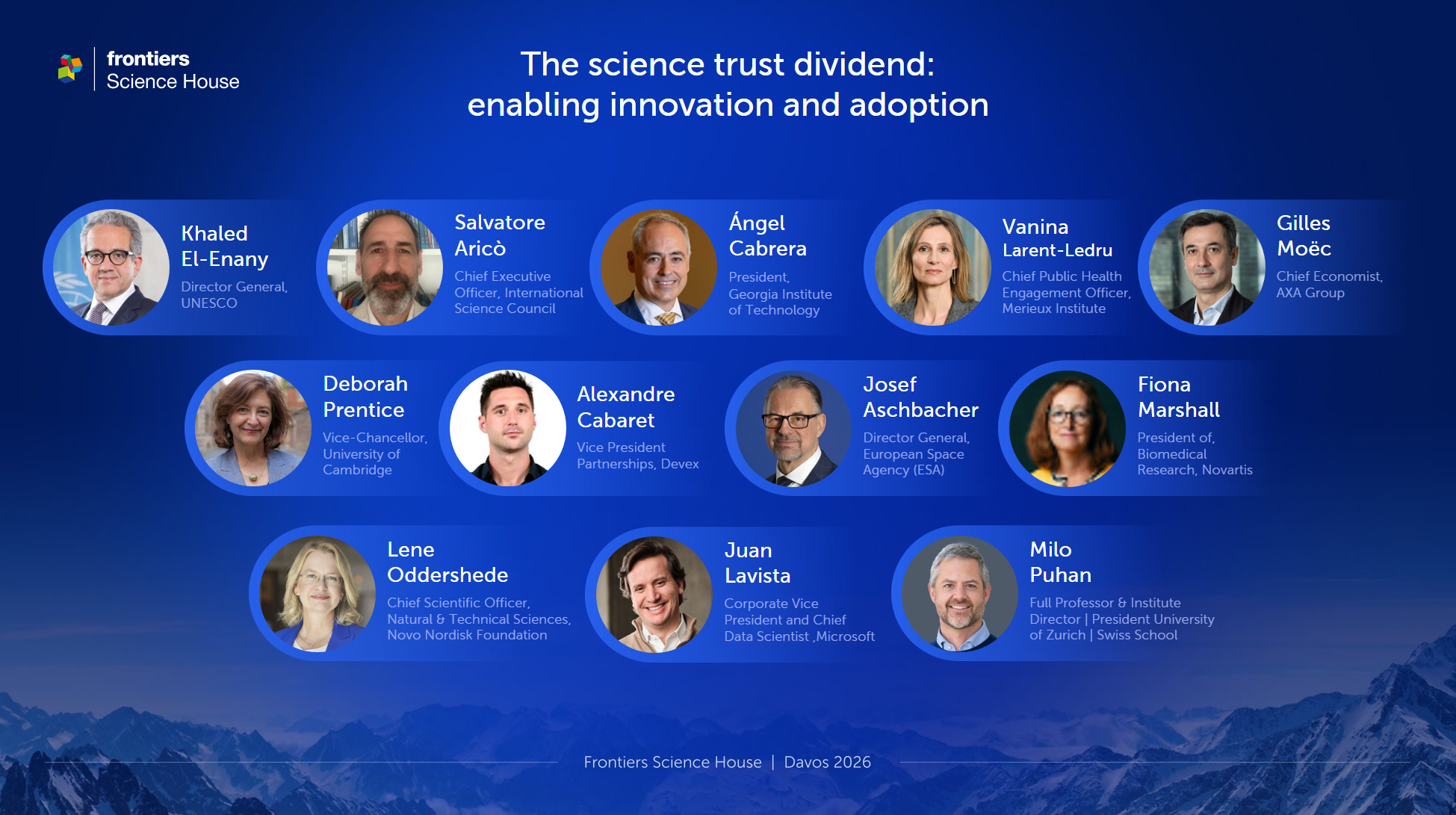 The science trust dividend: enabling innovation and adoption