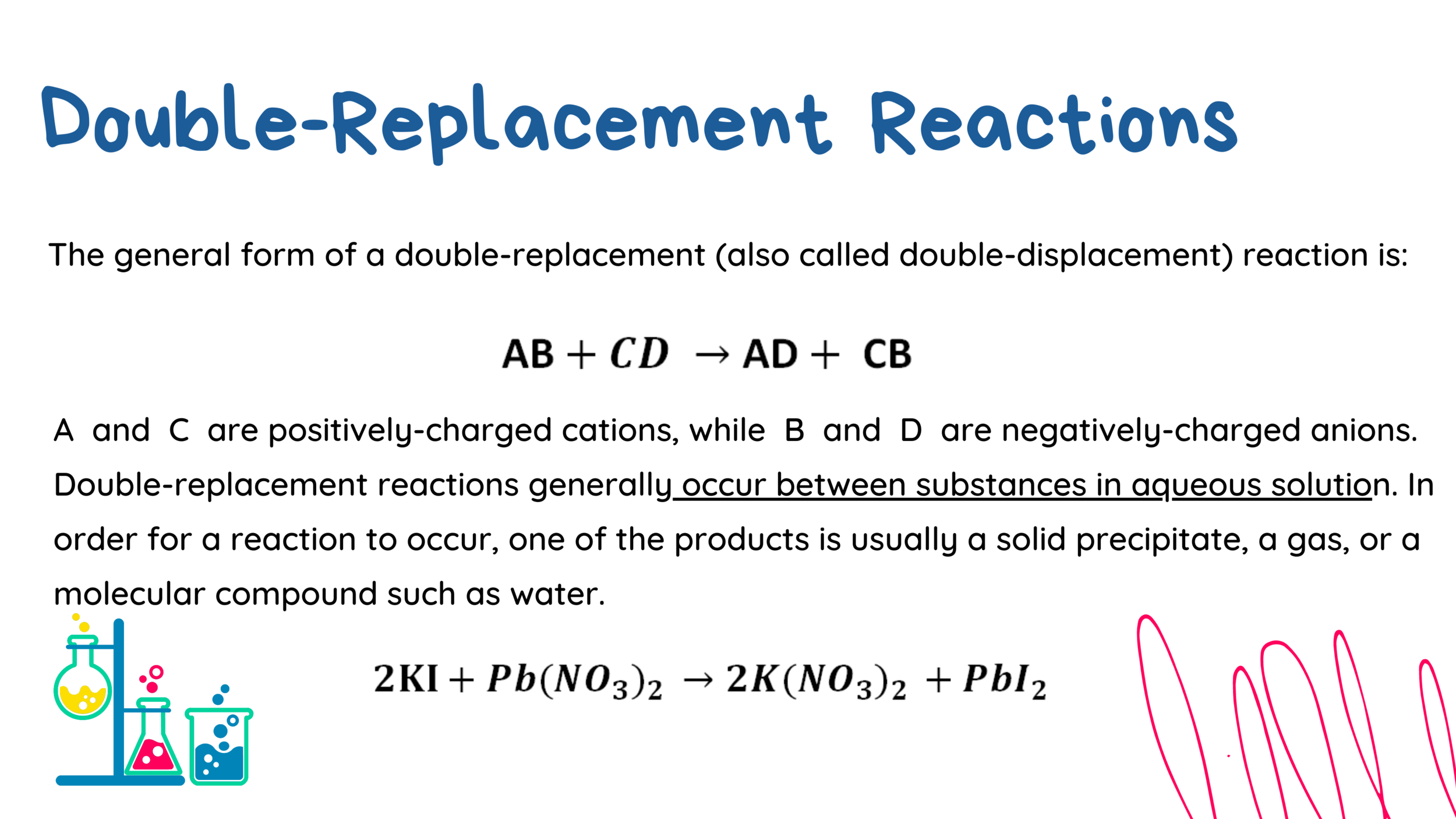 [CHEMISTRY MODULE] Double-Replacement Reactions