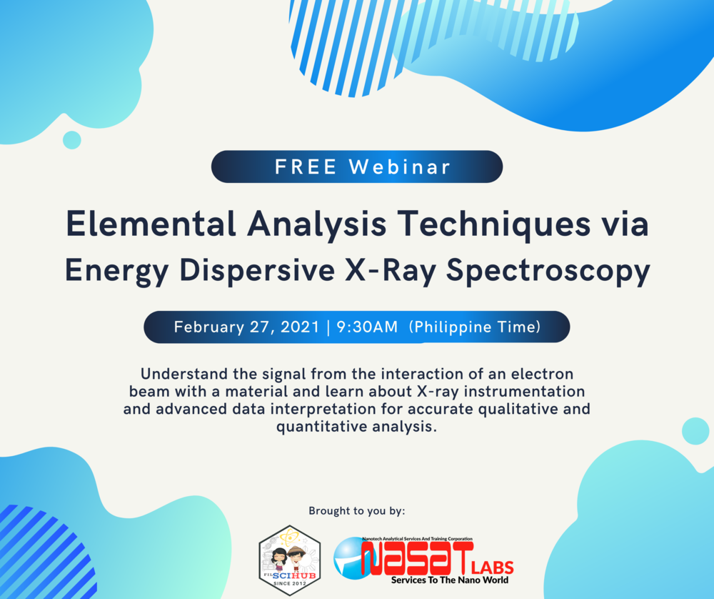 Filscihub Research University Special Topic Elemental Analysis Techniques Via Energy Dispersive X Ray Spectroscopy Filipino Science Hub