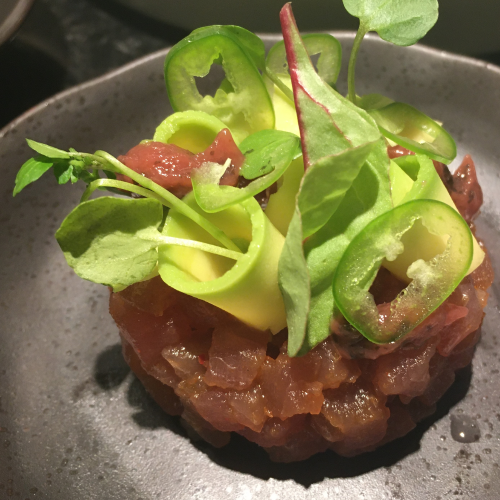 Japanese tasting menu