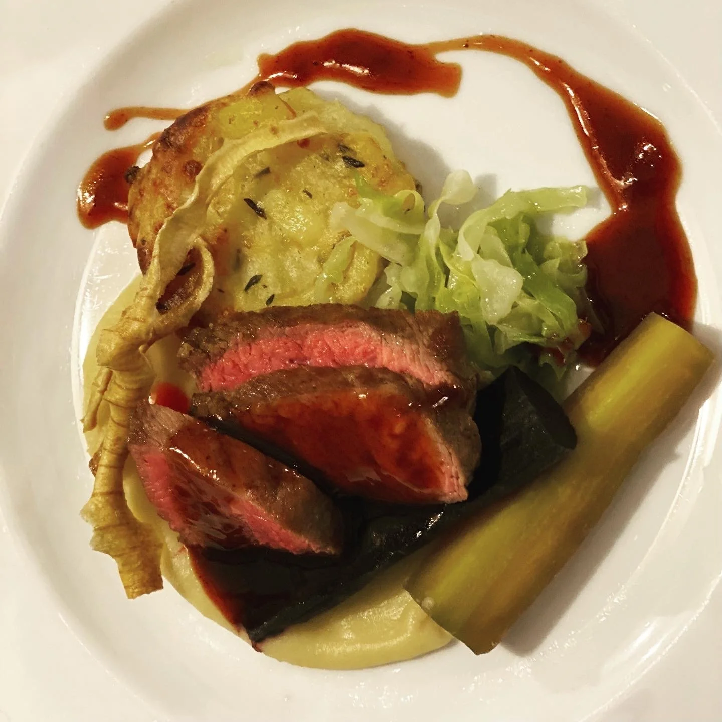 Birthday dinner in Bibury