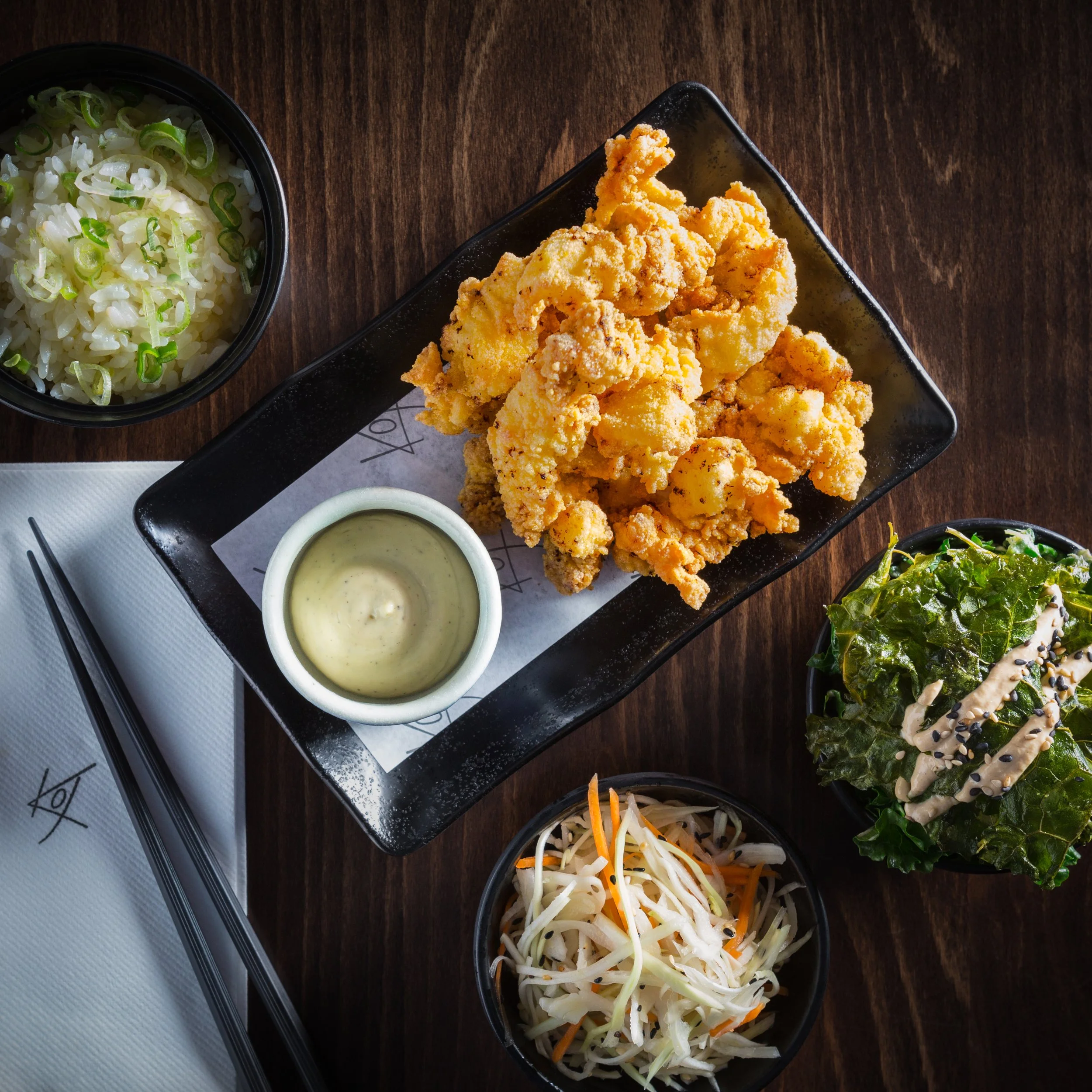 Japanese dinner in Rendcomb