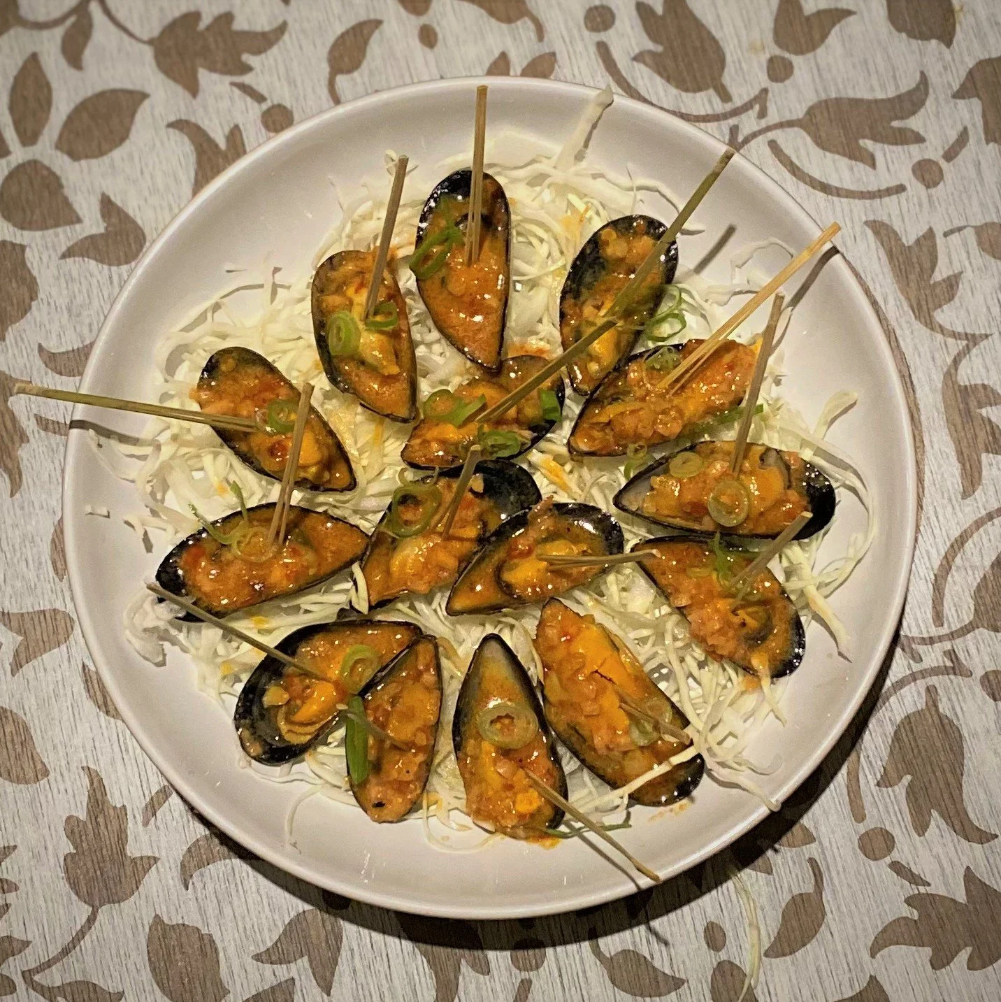 Mussels curry and beni shoga ginger.jpeg