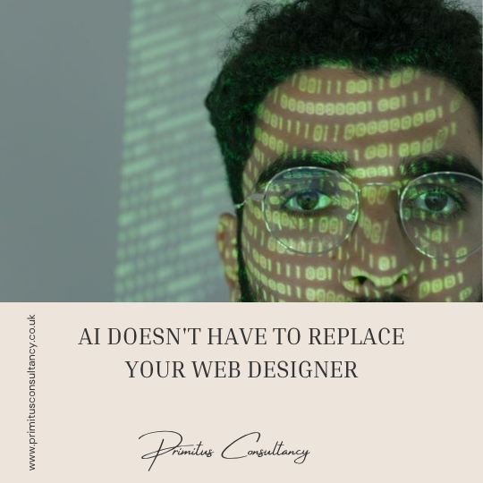 AI doesn't have to replace your web designer