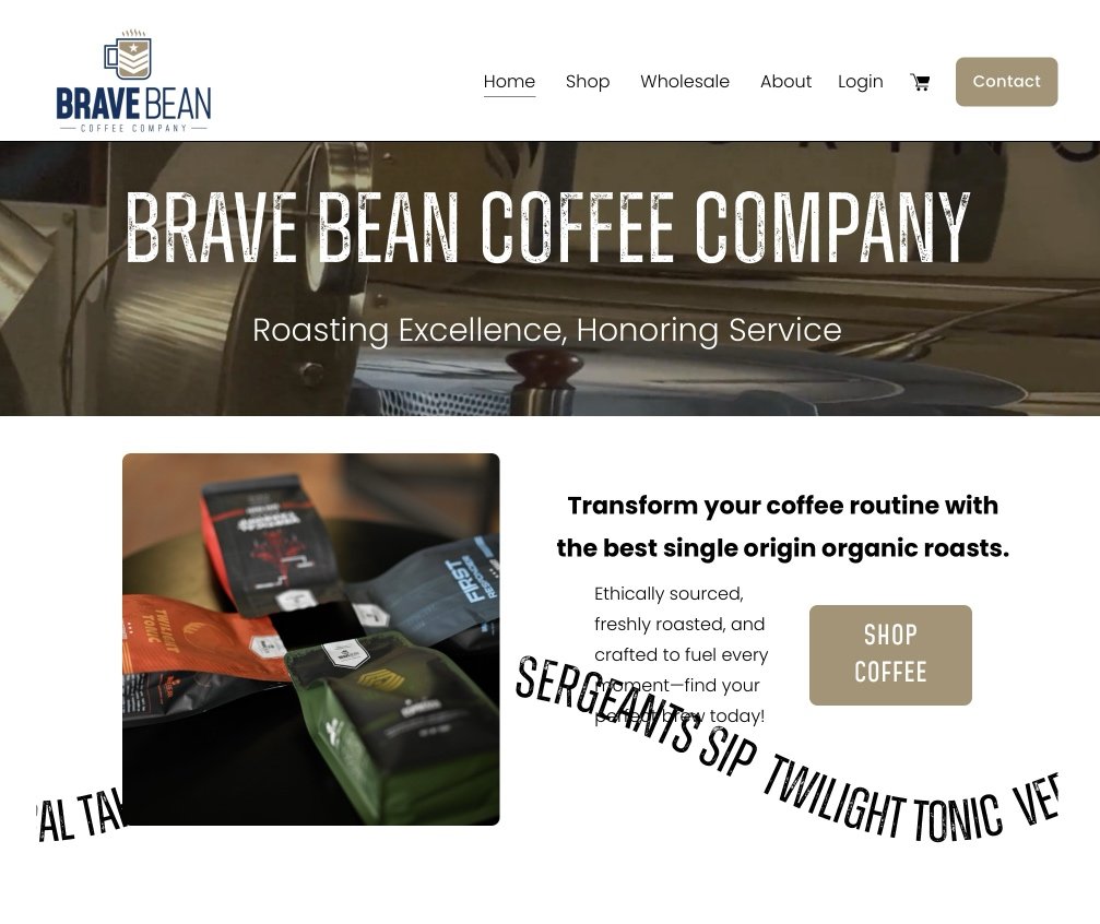 Brave Bean Coffee Company<span>Retail</span>