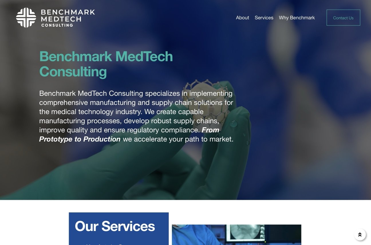 Benchmark MedTech Consulting<span>Medical Technology</span>