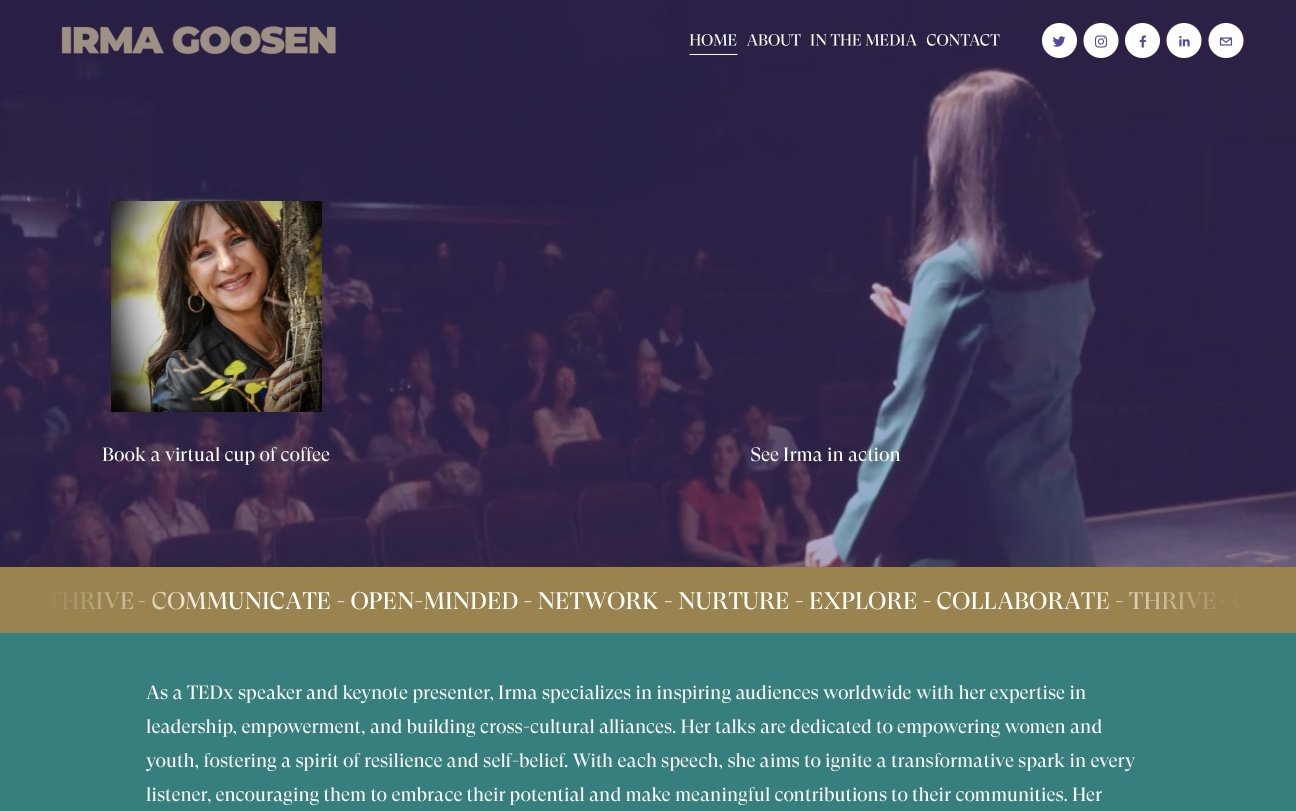 Irma Goosen<span>Immigrant Advocate</span>