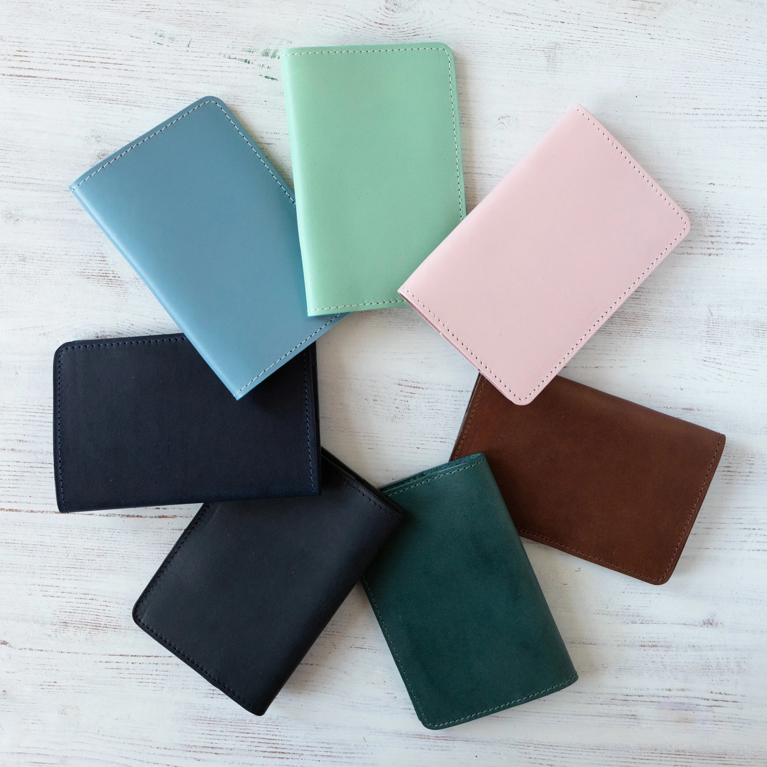 Pocket Personalised Leather Moleskine Journal Cover 