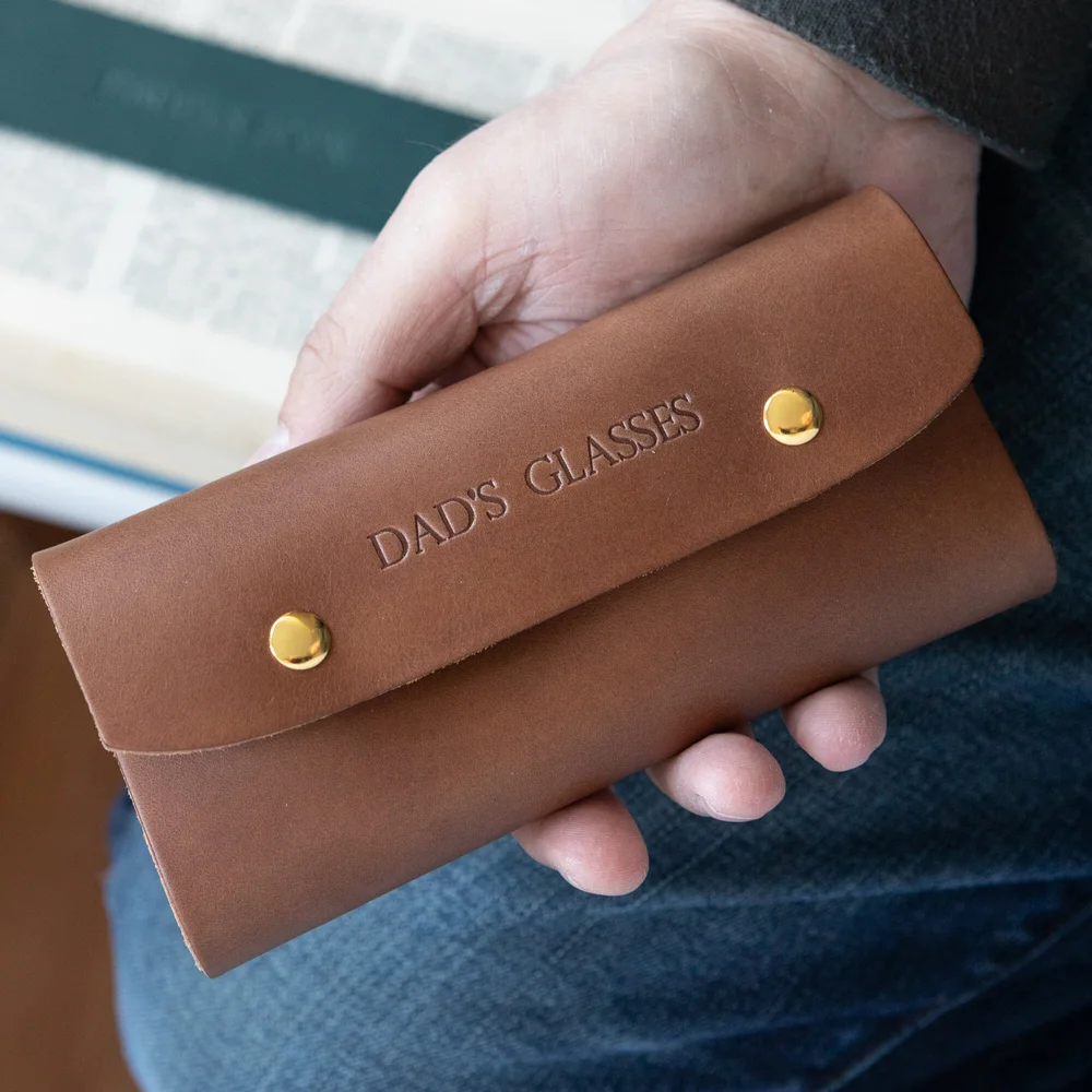Personalised Leather Sunglasses Case — Williams Handmade