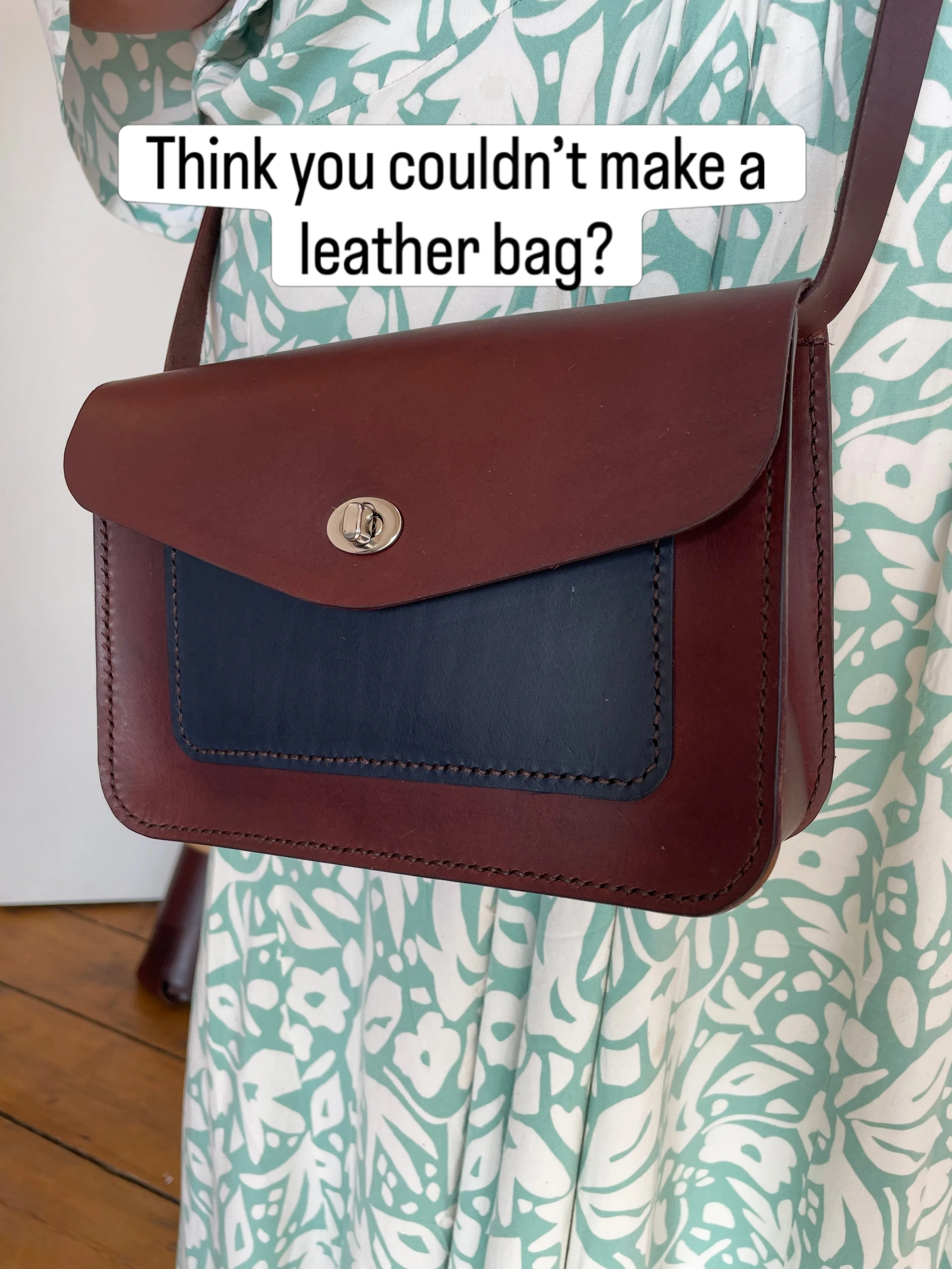 &ldquo;I could never make that.&rdquo;

If that&rsquo;s what you think when you see a finished leather bag, have a swipe&hellip;

My workshops take you through the making process step by step, from choosing your leather to those final finishing touch