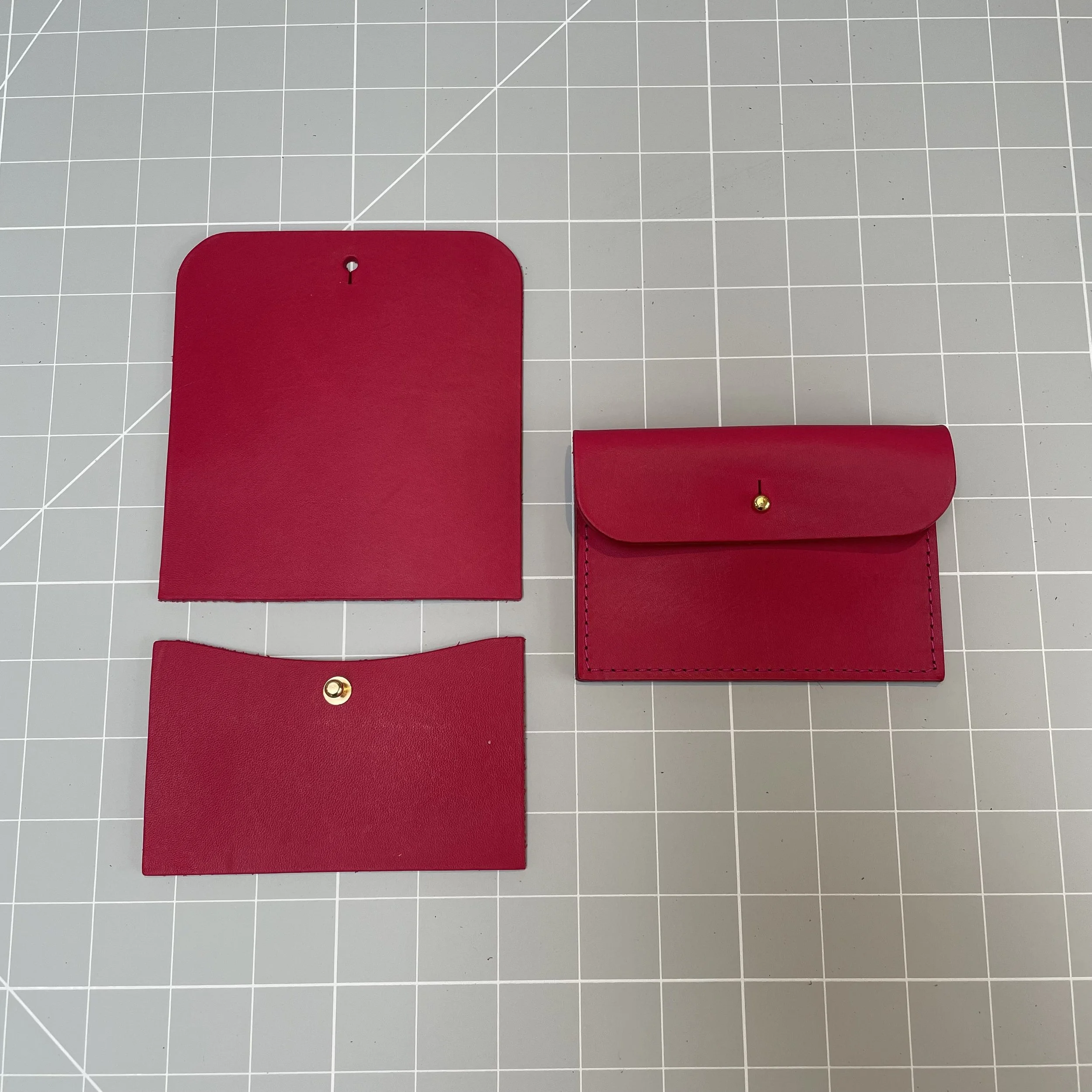 Leather to make your own simple purse/card case