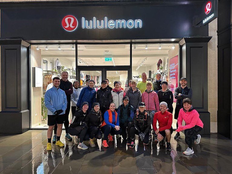 @lululemoneurope Bath RUN CLUB

Despite the weather, we had a successful turn out! 

A nice, self paced, interval session to kick the series off with.

I look forward to seeing more you in the coming weeks.

If you didn&rsquo;t get a chance you join 