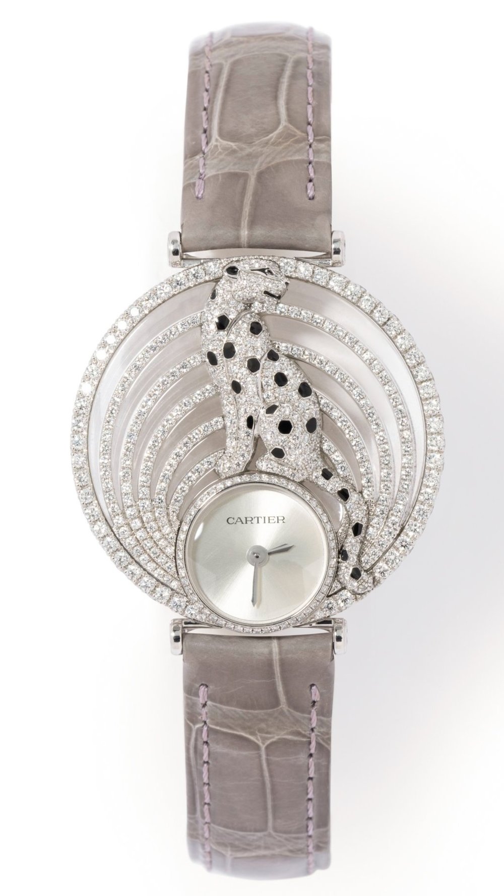 18k White Gold Cartier Watch