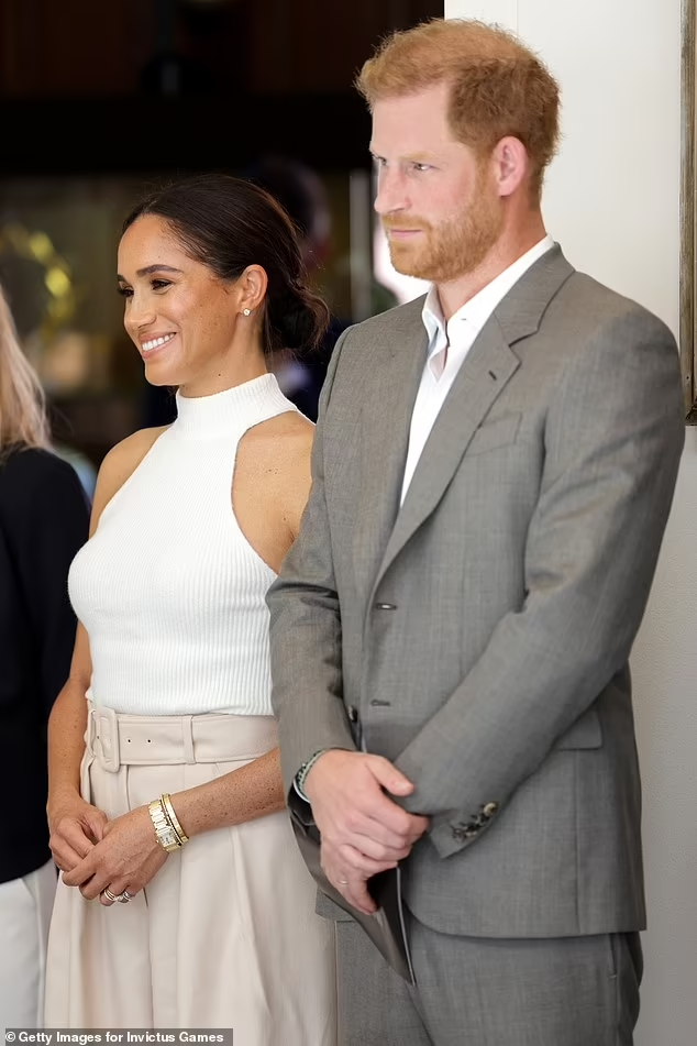 Meghan and Harry and Cartier bracelt