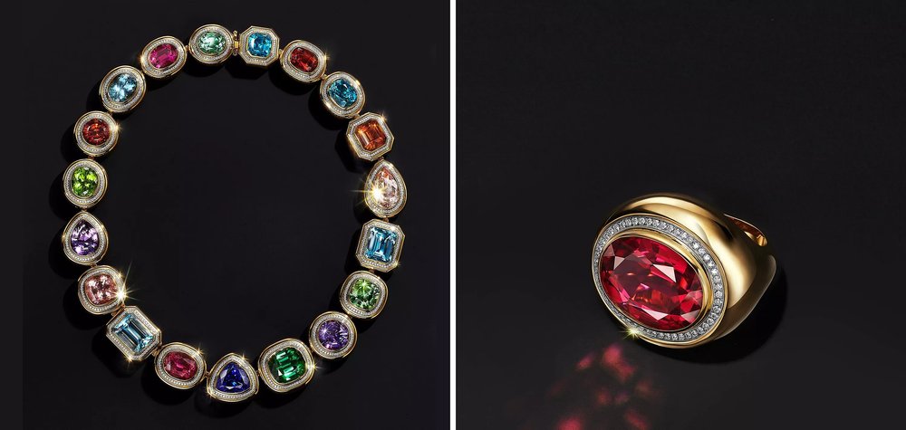   As a pioneer of the bold, colorful gemstone trend of the 1980s, many of the stones Paloma first used were previously ignored by the industry.  