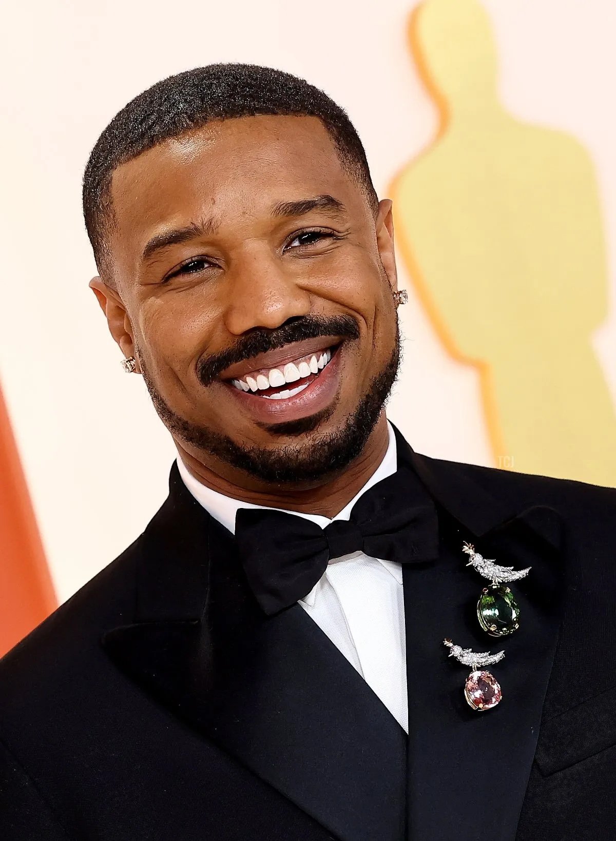  Michael B. Jordan wearing Bird on a Rock 