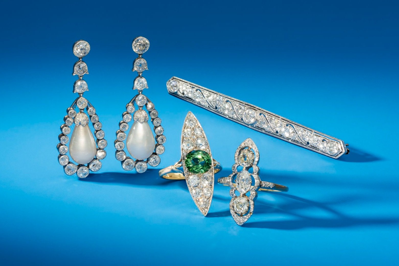 The Brilliant Use of Diamonds and Platinum in Edwardian Jewelry
