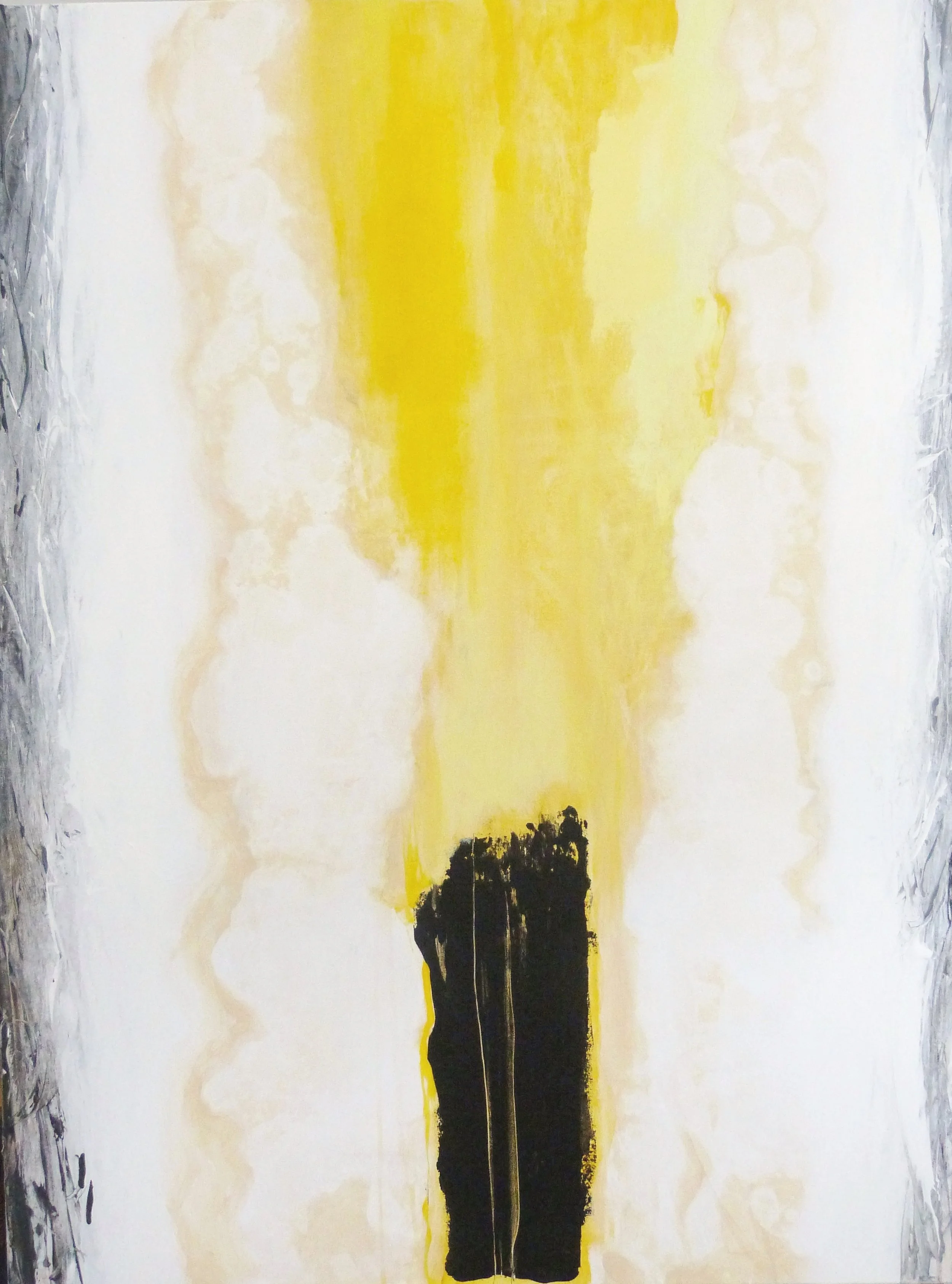 Open Flame, acrylic on canvas, 91 x 122cm