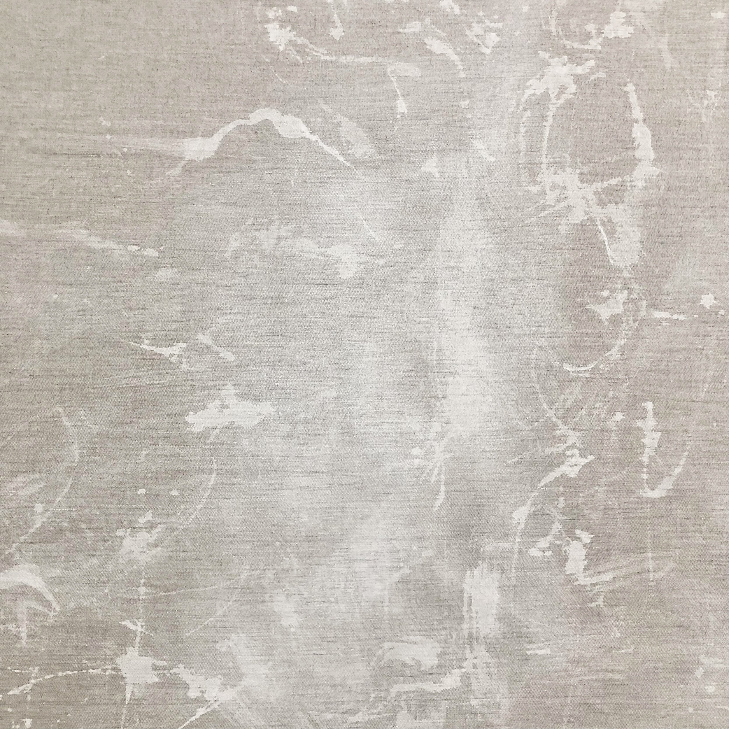 'Reciprocity' (detail II), tempera on raw linen, 195 x 180cm