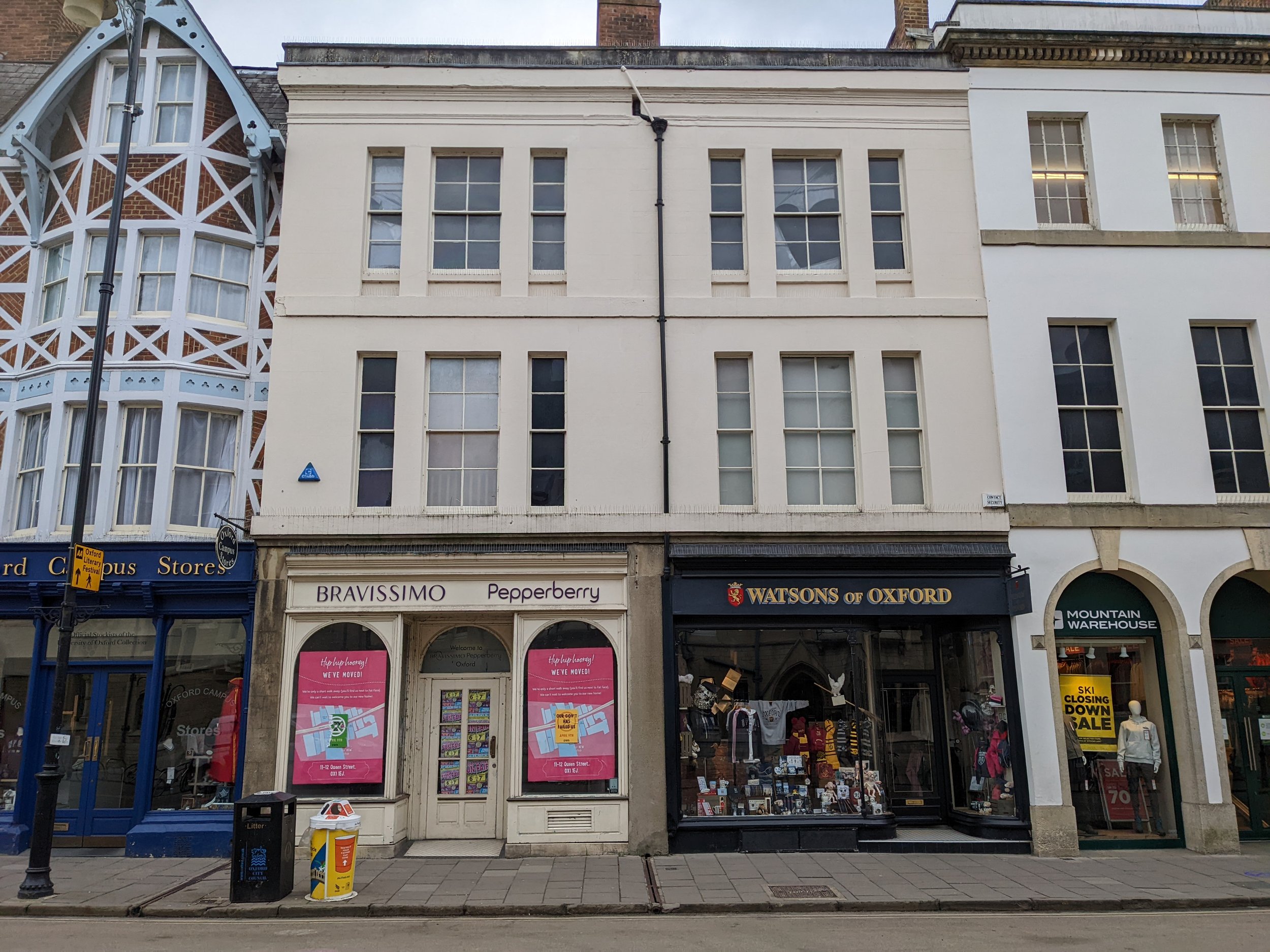 Commercial premises at 6-8 Broad Street, Oxford