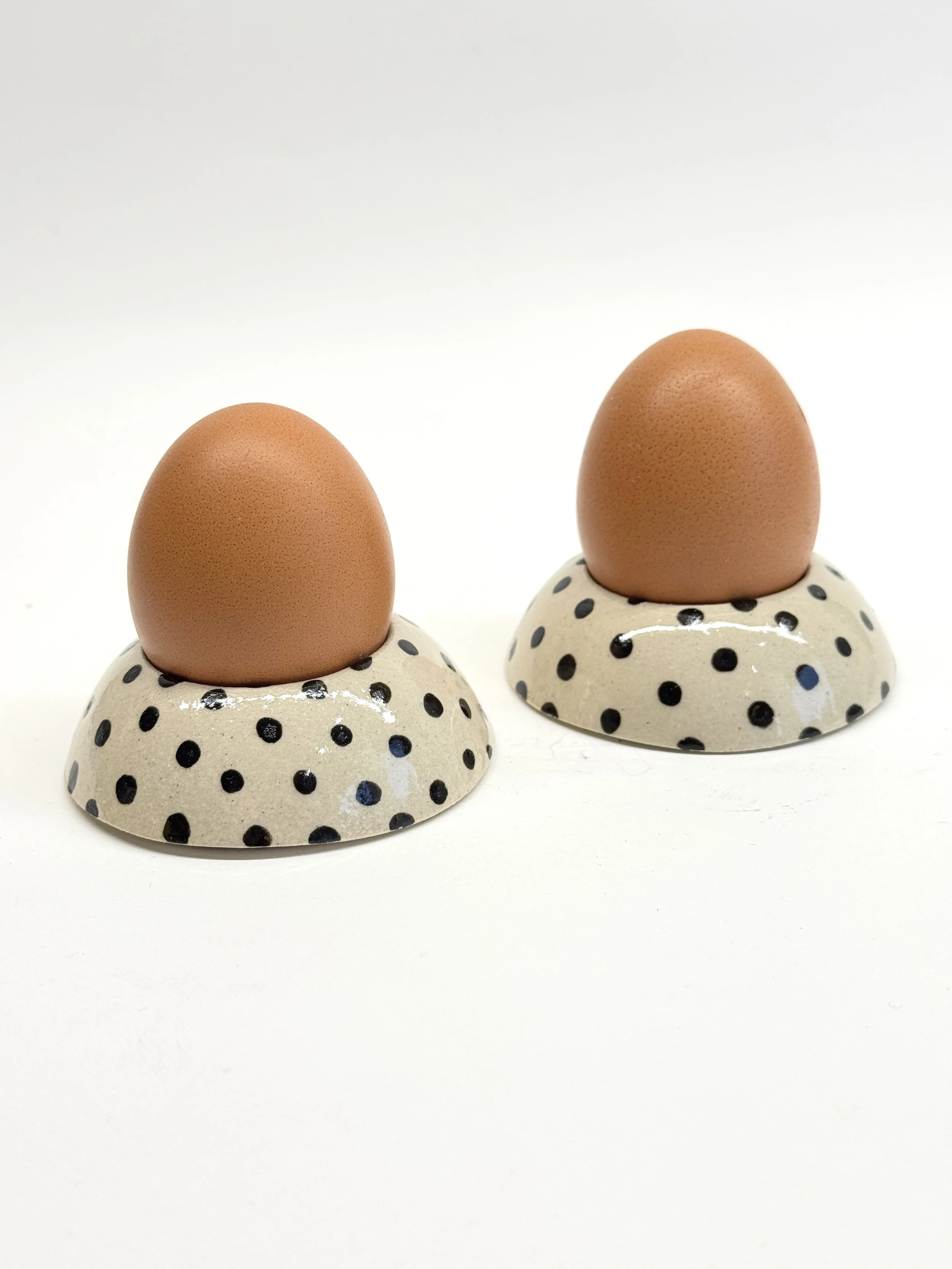 Dalmatian Egg Cups
