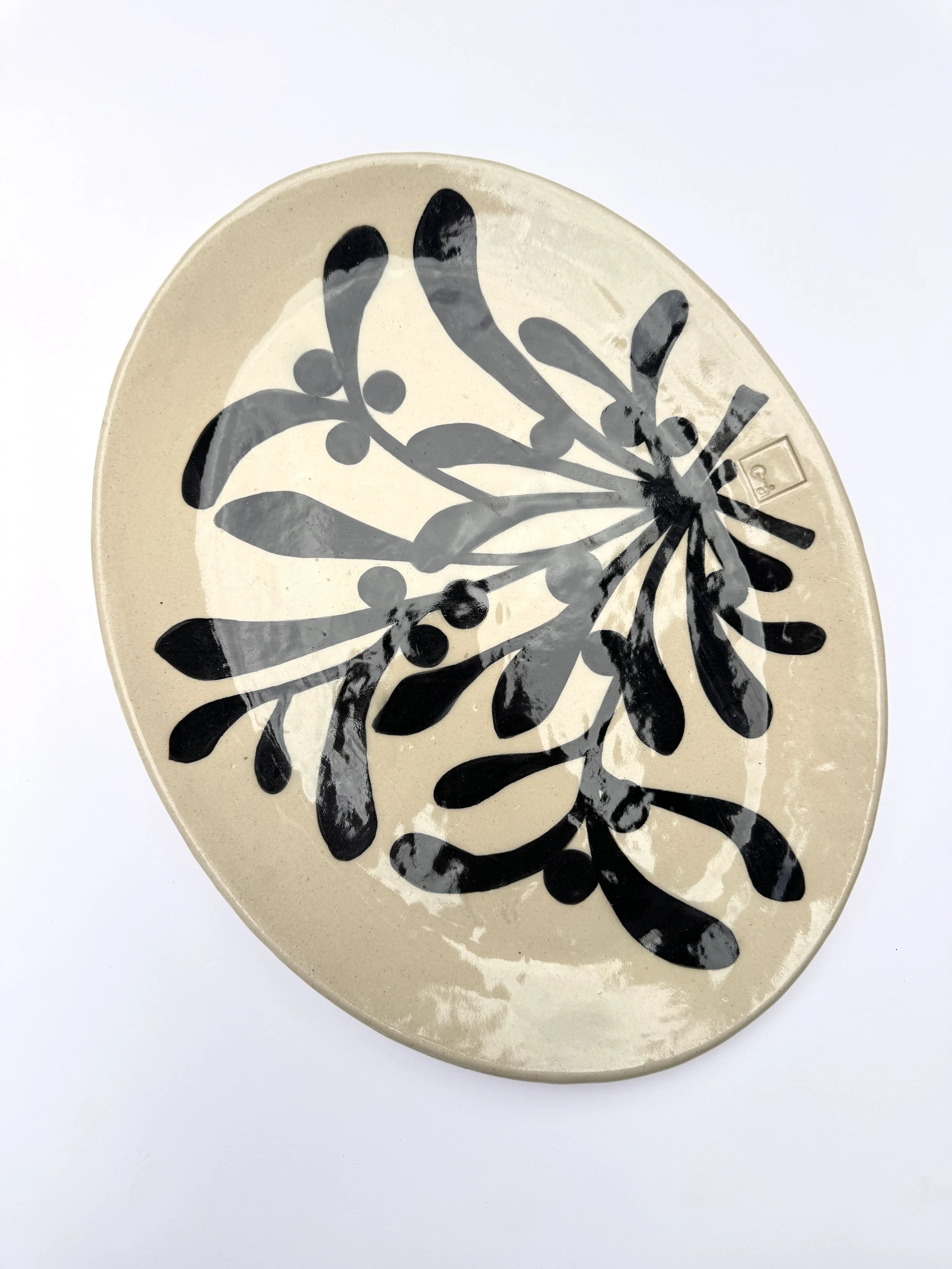 XL Mistletoe Platter