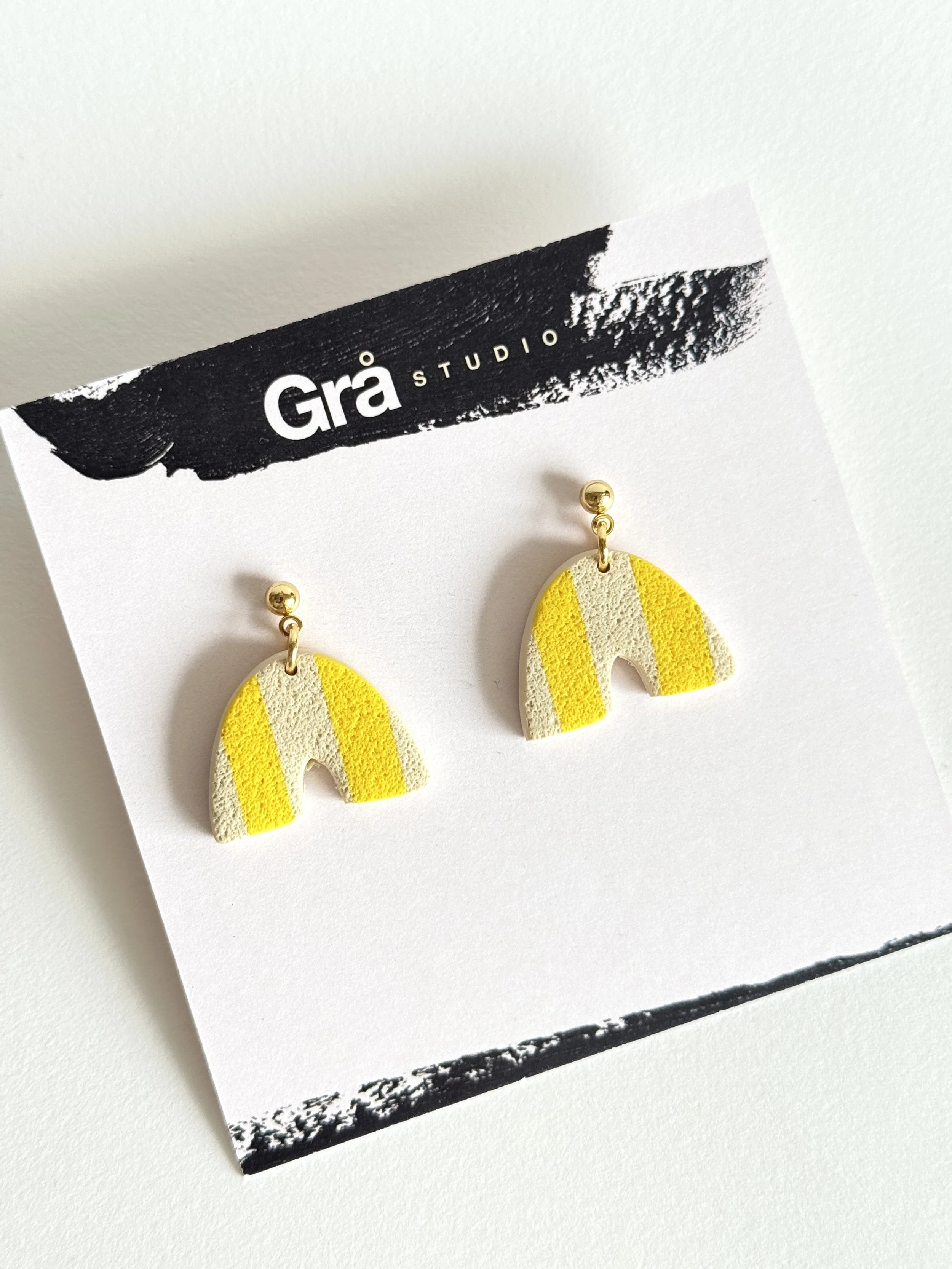 OLIVE / YELLOW STRIPE