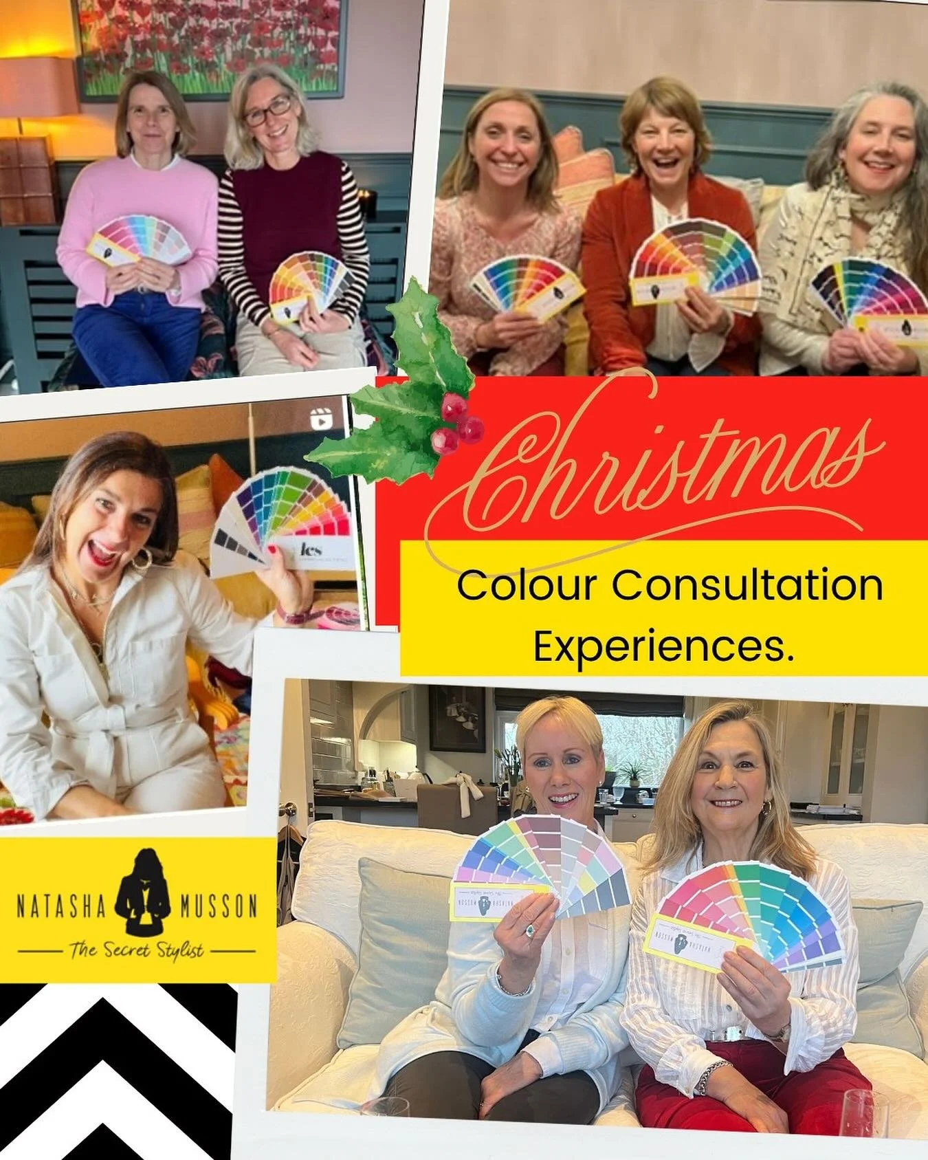 Christmas Colour Consultations 🎄

Are you planning a festive catch-up with your besties or your fashion-loving family? 

Want something new to do?

Make it extra special this year by booking a group Colour Consultation Experience in my gorgeous Colo