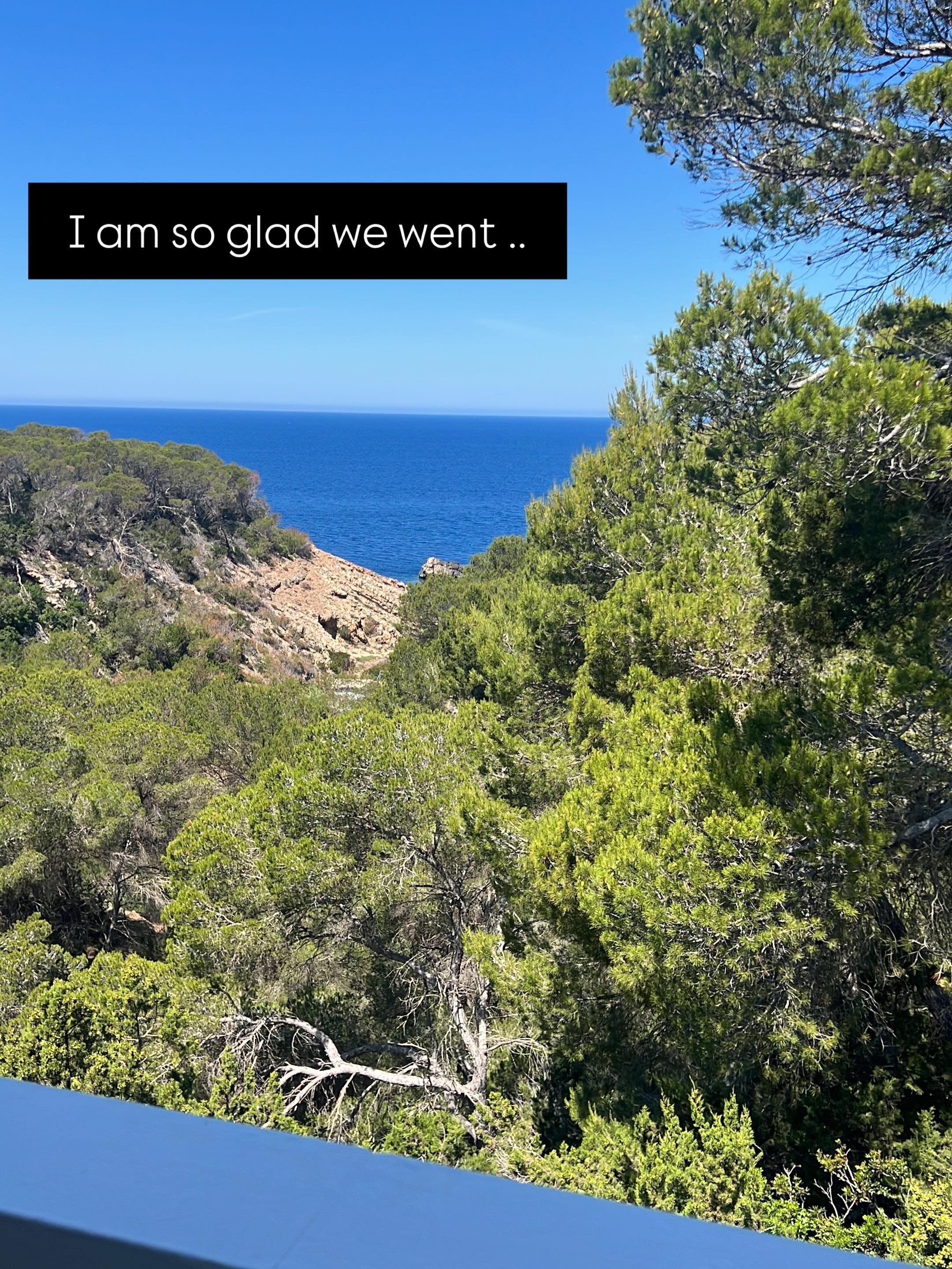 We nearly didn&rsquo;t go!!

But in the end mum pulled through and survived a tragic fall at home. 

My family were incredible and encouraged us to stick with our plans. 

It felt so strange packing up but once we arrived I realised that actually lif
