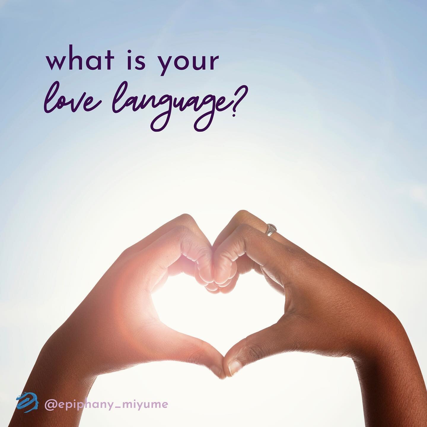 Did you know that we often show love in the way we wish to receive it?⁠⠀
⁠⠀
What&rsquo;s your love language? The five love languages are defined as&hellip;⁠⠀
⁠⠀
💜Receiving gifts: This involves tangible items with thoughtful meaning. Gifts do not hav