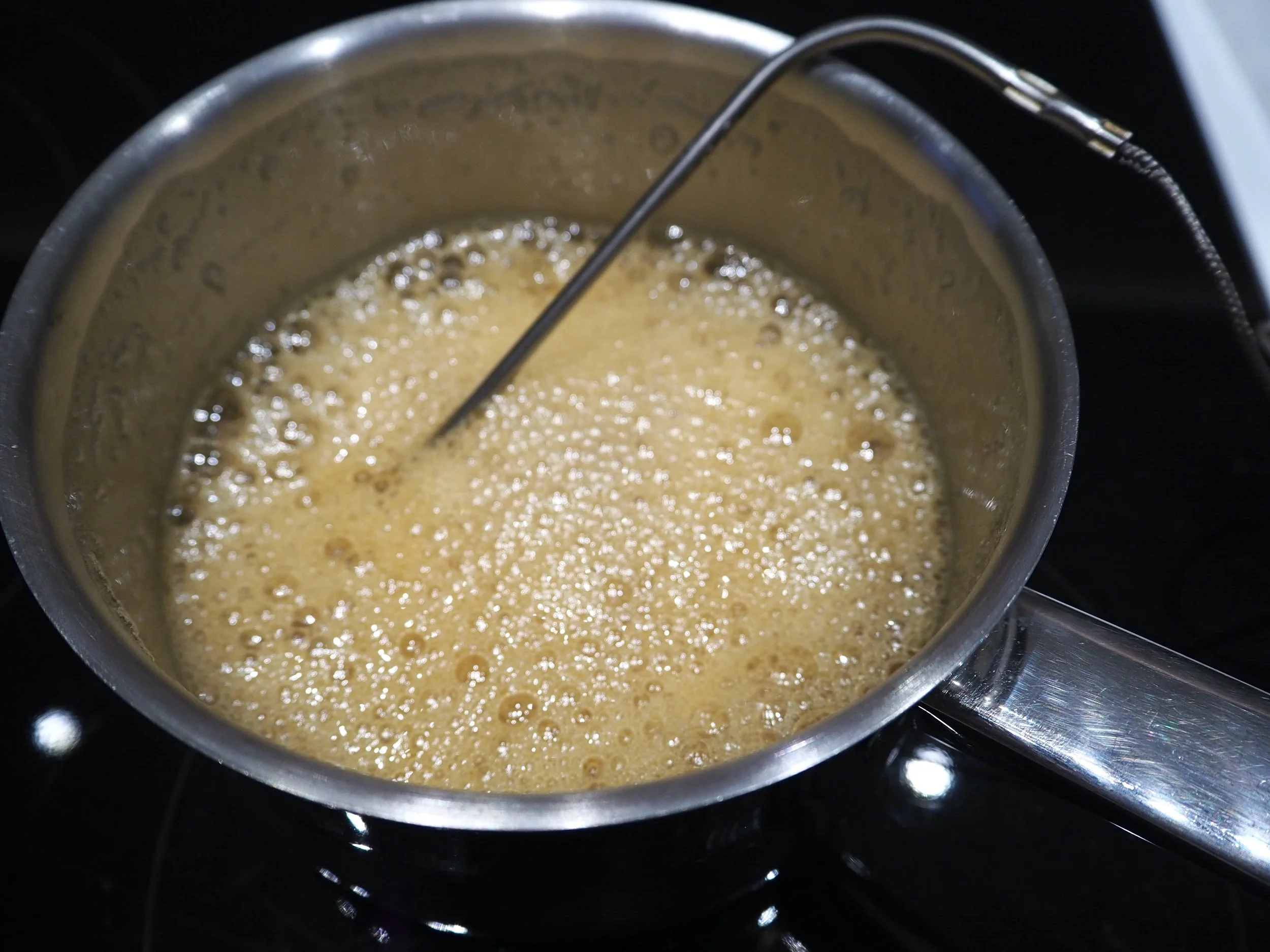 7. The sugar syrup is nearly ready.JPG