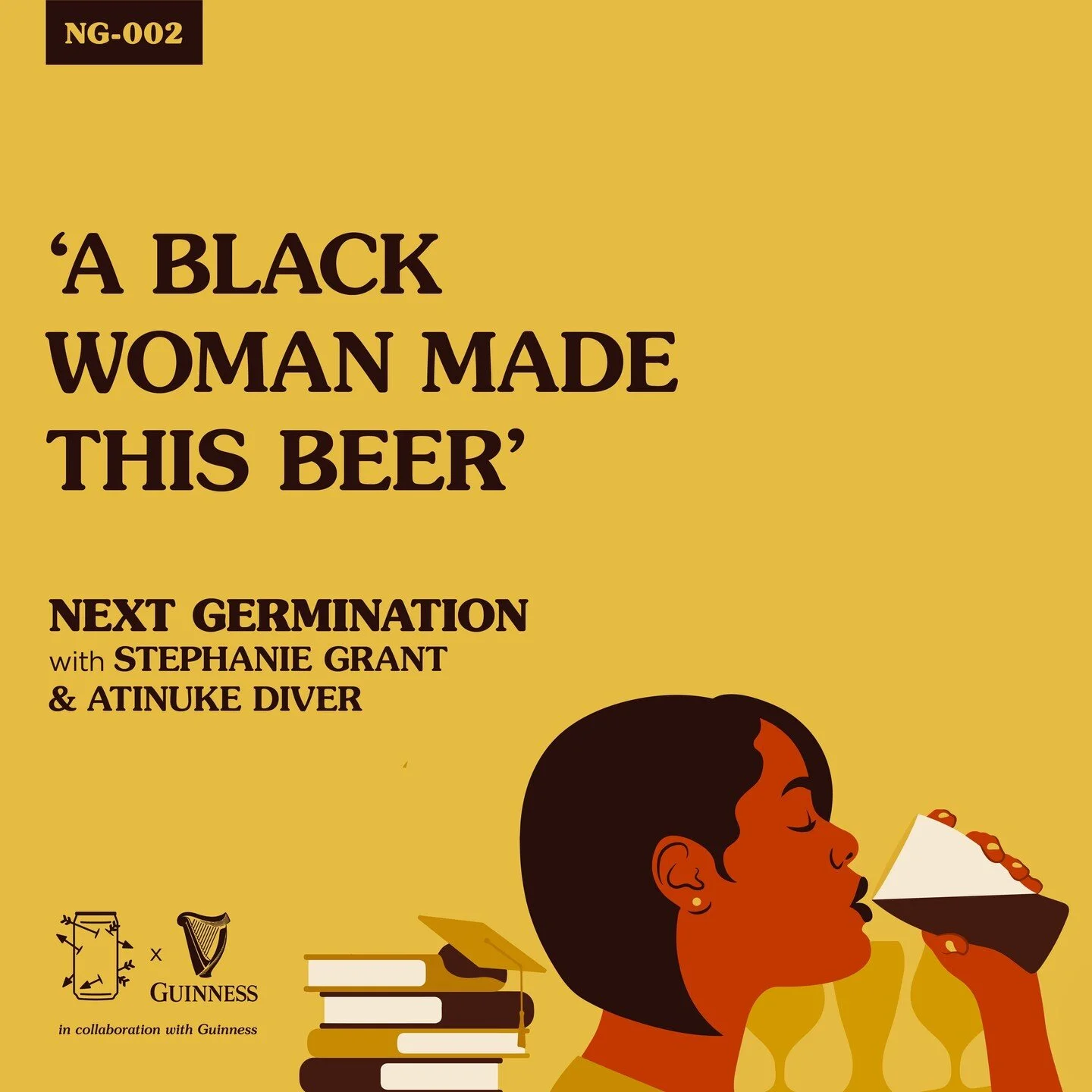 Our director @tinudiver &amp; @shelovescraft 
discuss her #NAGBW award-winning 
@goodbeerhunting article / what @ninasimone taught her / giving Black women their flowers / the most important measure of art / and why everything starts with intention. 