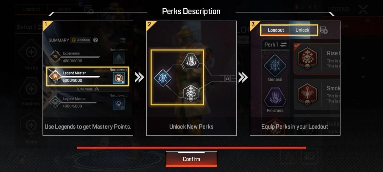 Perks Description