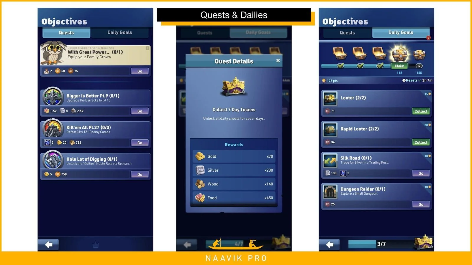 quests & dailies
