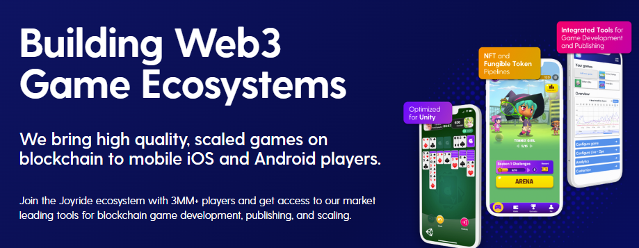 Joyride Building Web3 game Ecosystems 
