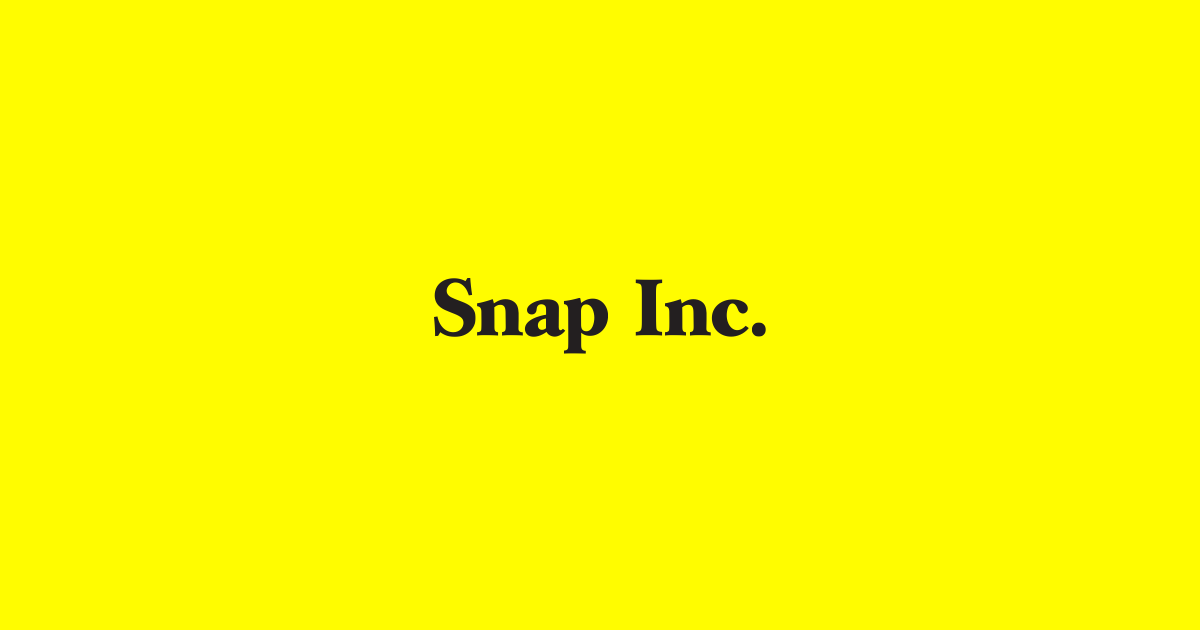 Snap Inc. cover