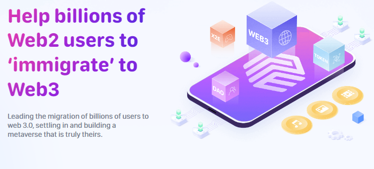 Help billions of Web2 users to immigrate to Web3
