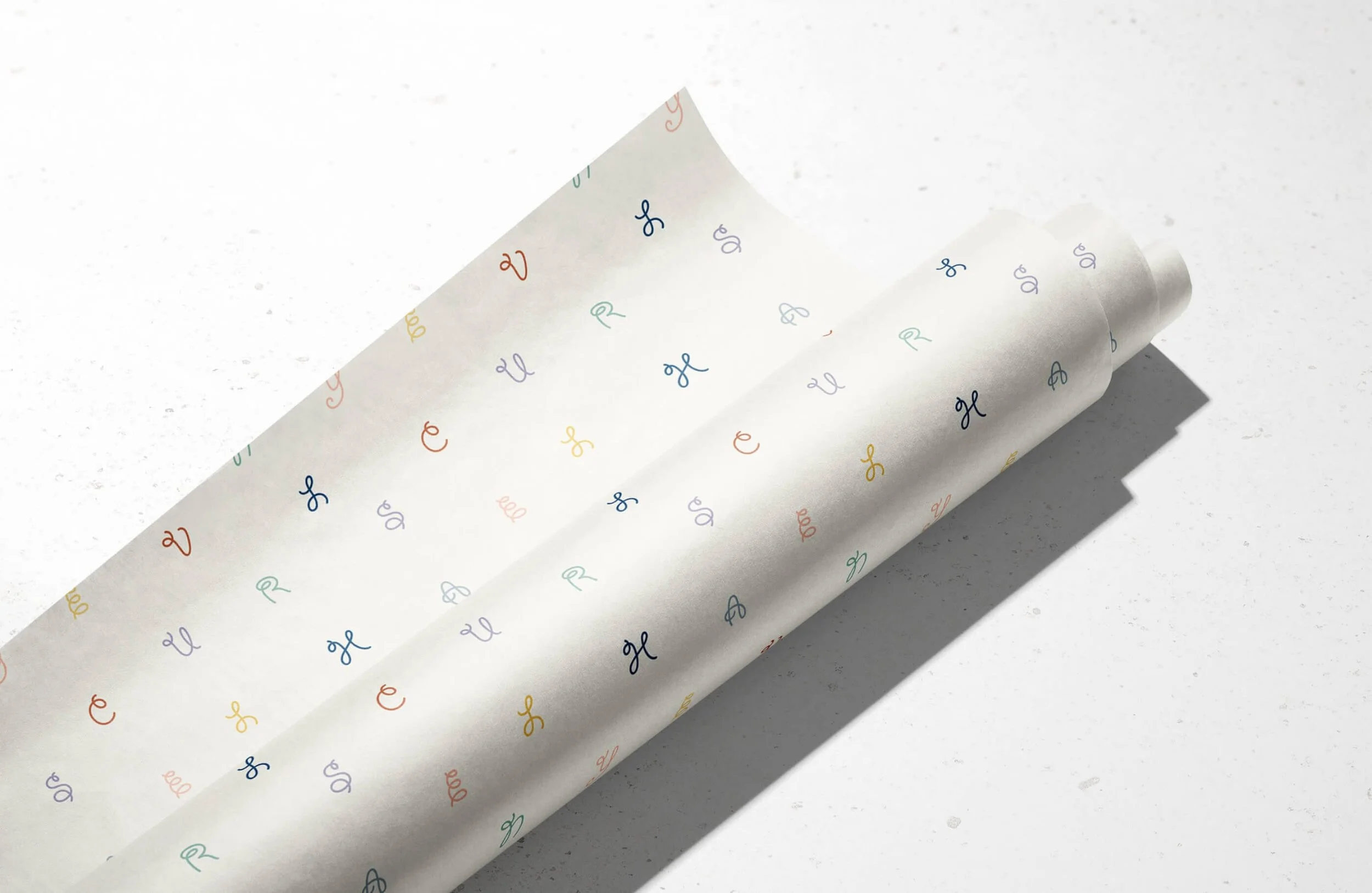 cute and youthful brand pattern for kids hair care brand