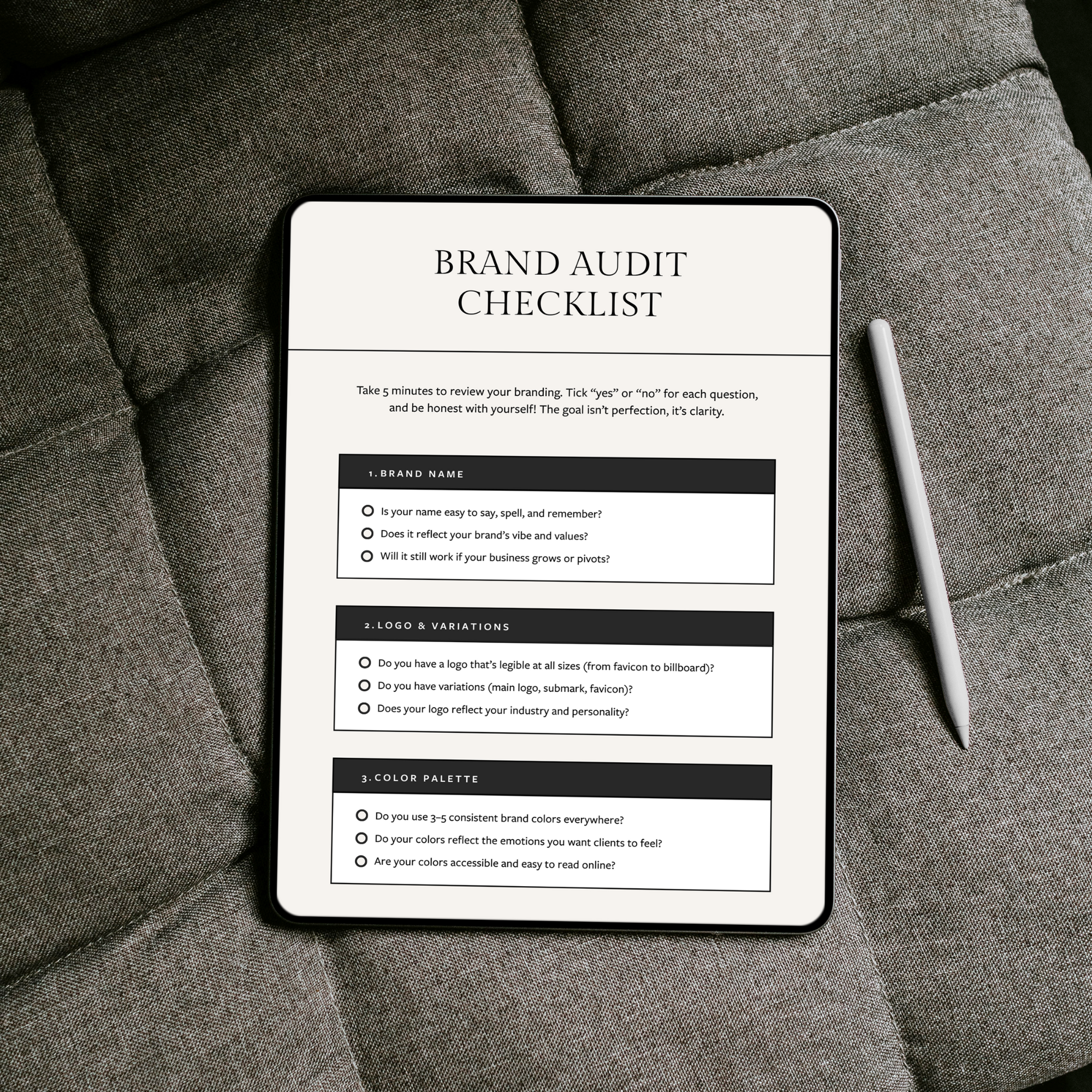 How to Audit Your Brand (and Know What to Fix)