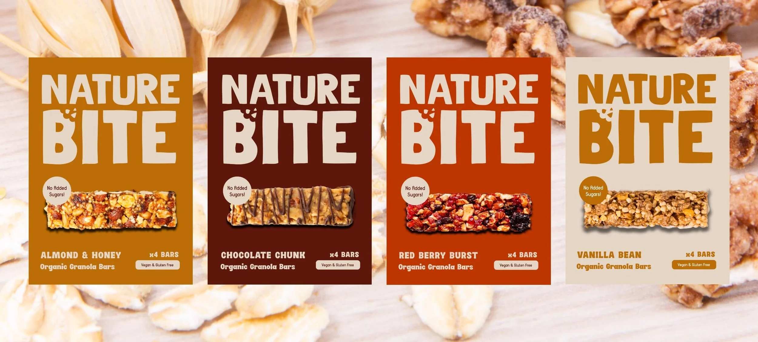 Granola Bar Box Packaging Design